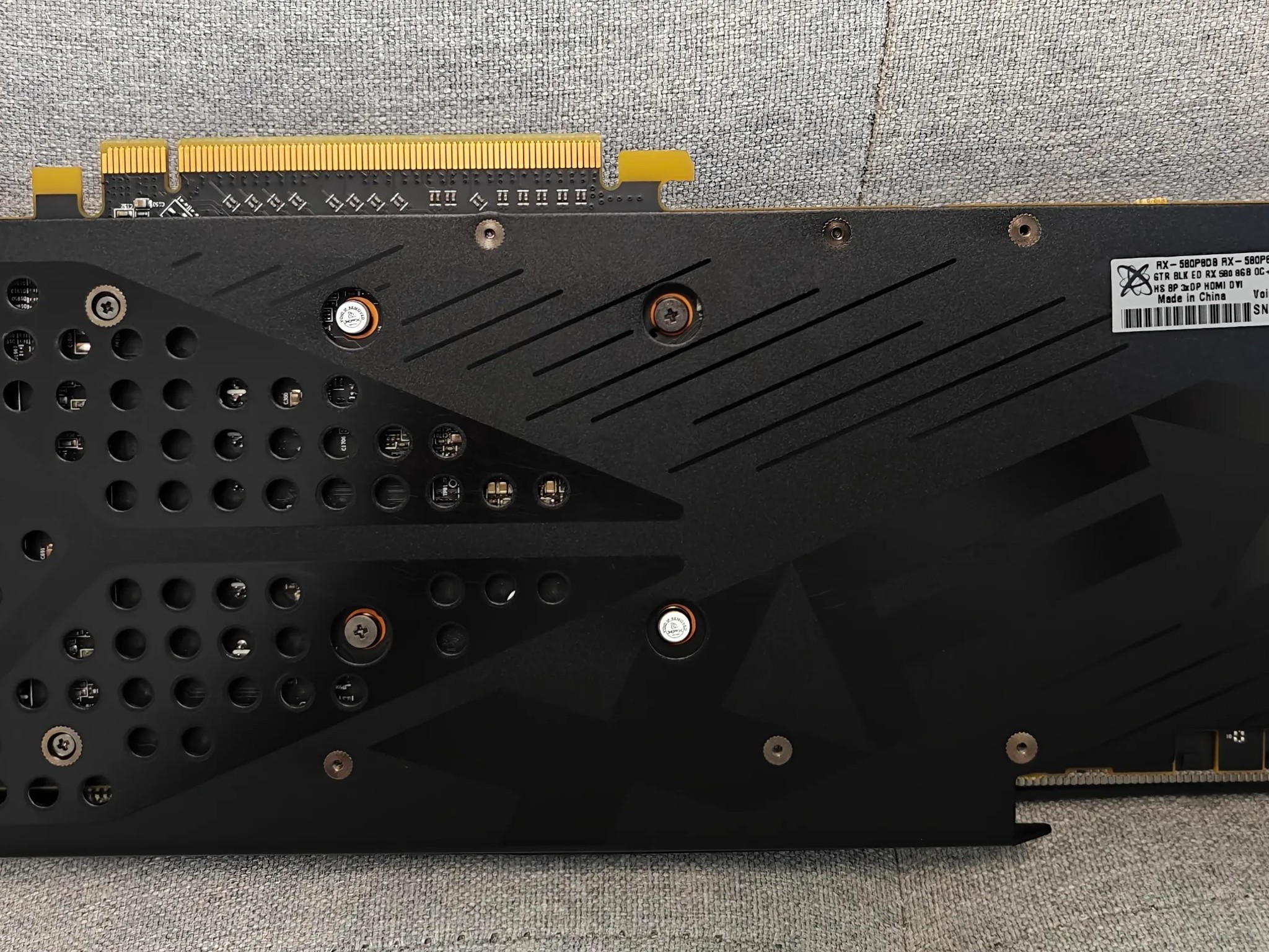 XFX AMD Radeon RX 580 GTR Black Edition 8GB GDDR5 PCI Express 3.0 Graphics Card