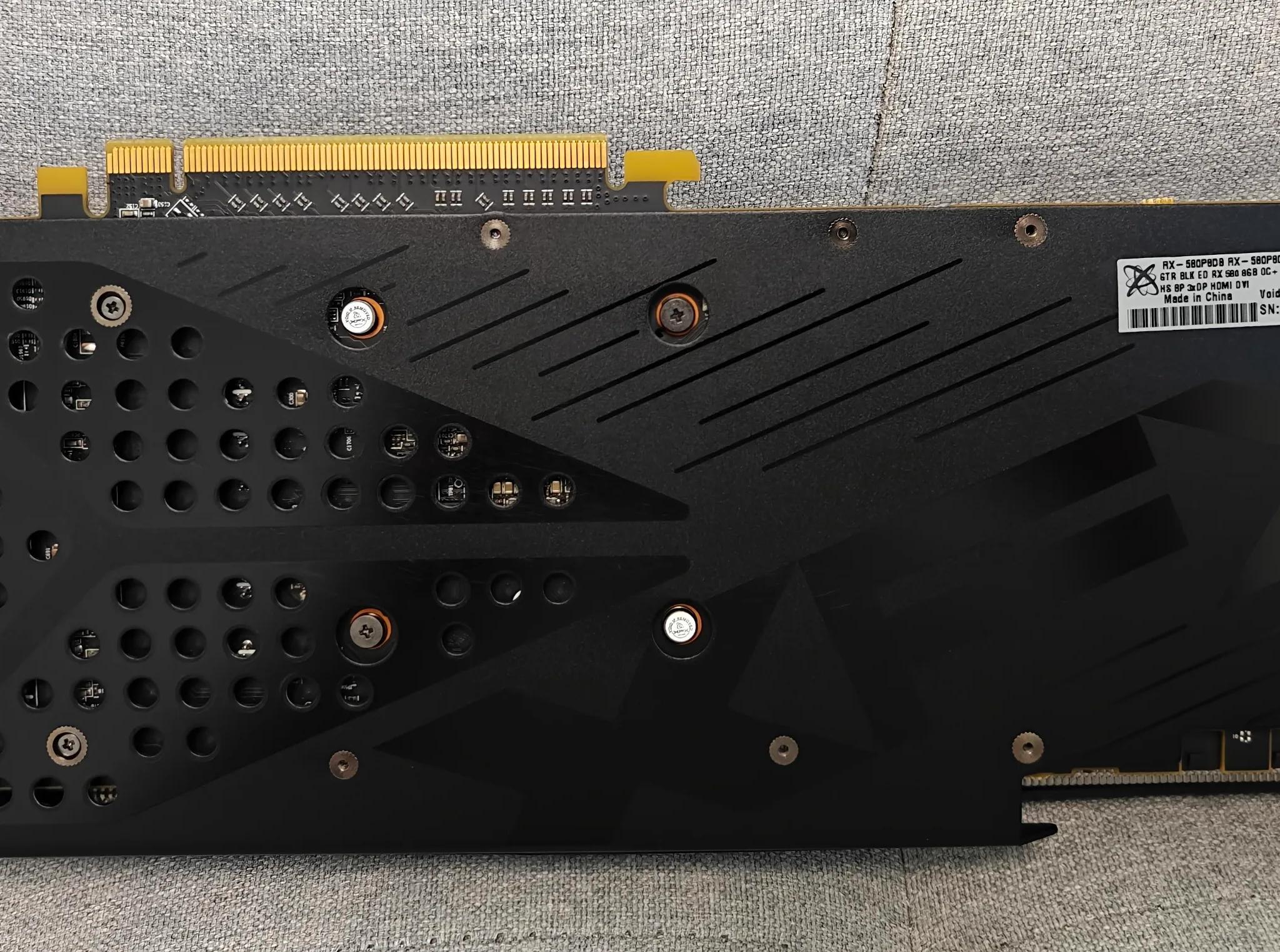 XFX AMD Radeon RX 580 GTR Black Edition 8GB GDDR5 PCI Express 3.0 Graphics Card