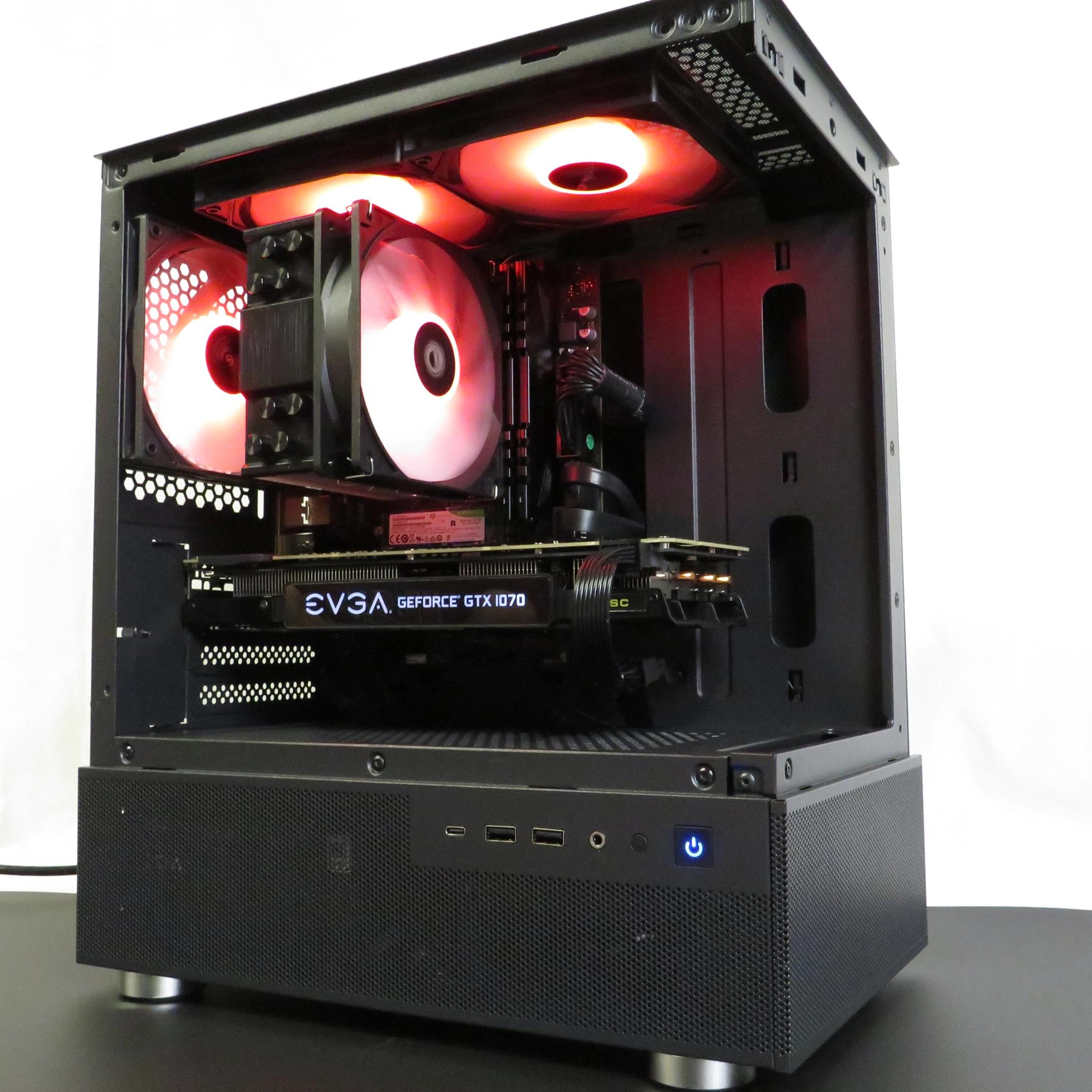 High Quality Entry Level gaming. Ryzen 5 2600 + GTX 1070 + 1 TB M.2 SSD