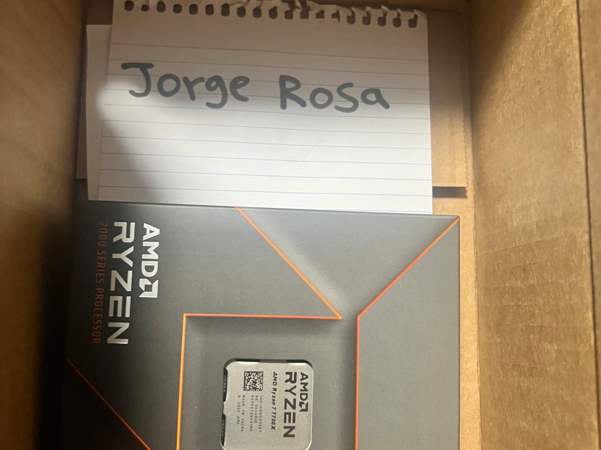 7700x BRAND NEW AND SEALED