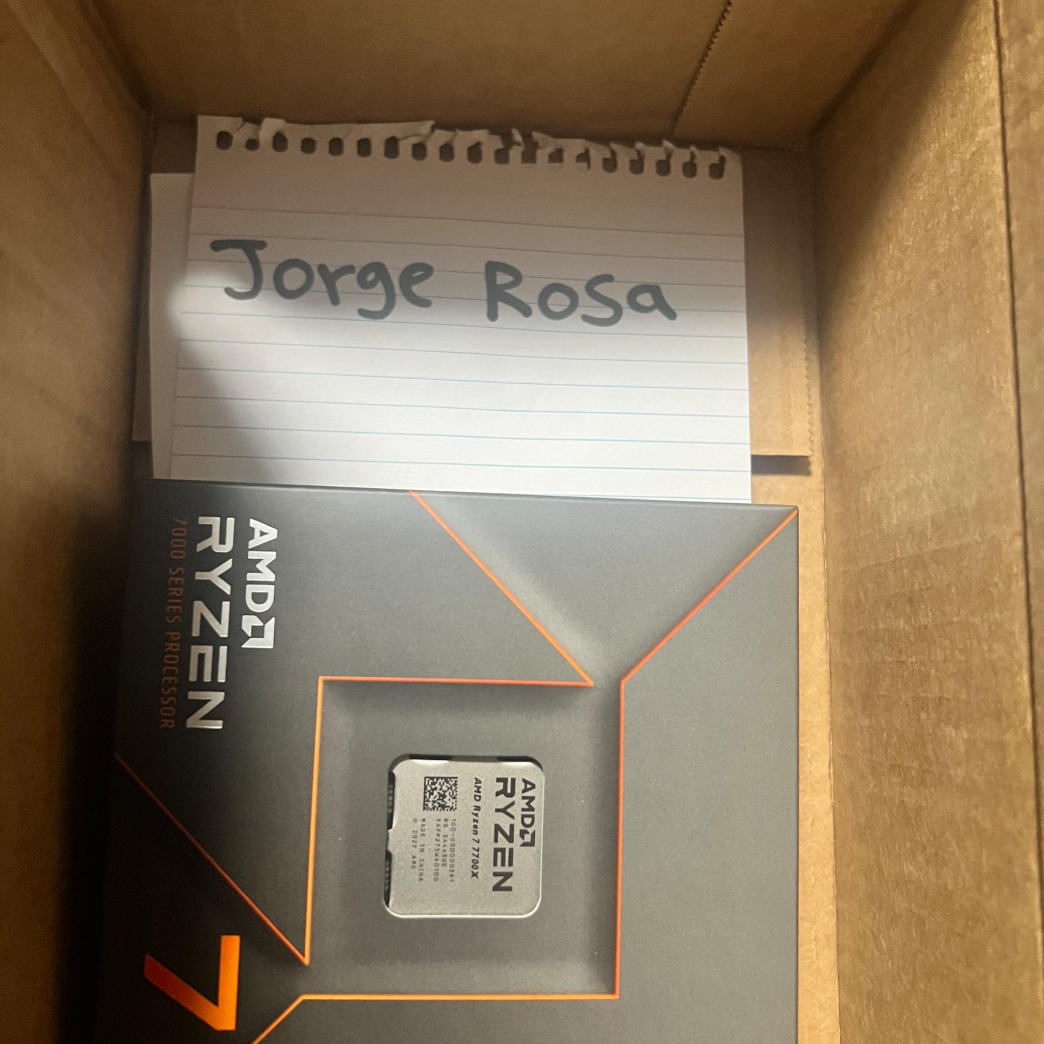 7700x BRAND NEW AND SEALED