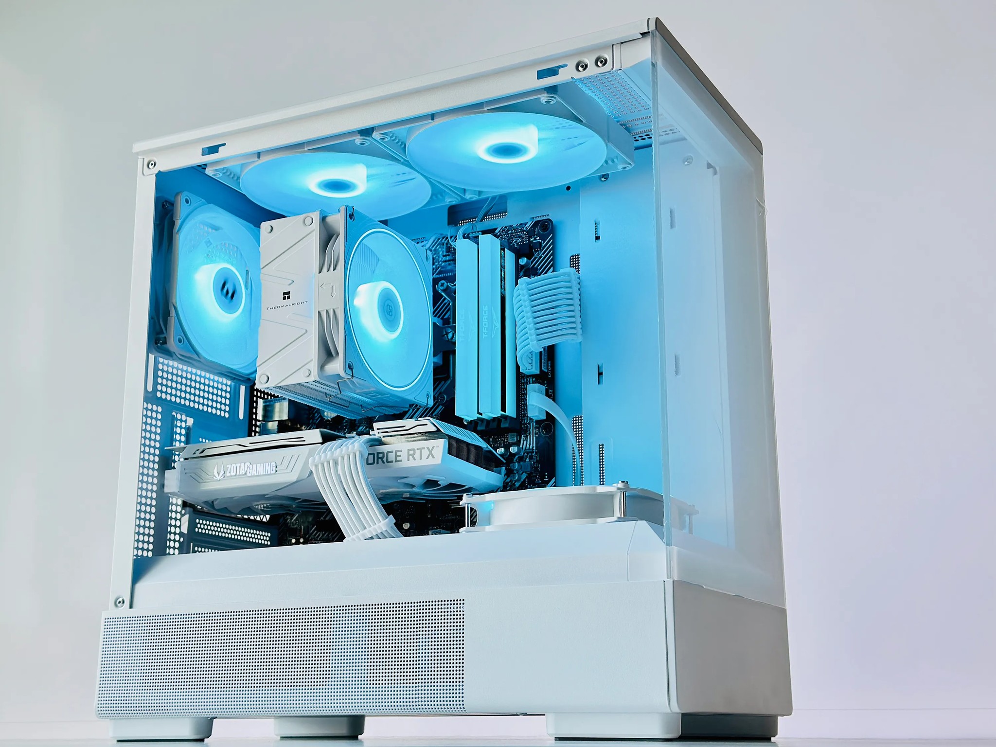 🤍🍏1080P/1440P Gaming PC❄️Nvidia RTX 3070 8GB❄️AMD Ryzen 5 5600 6 core❄️16GB DDR4❄️1TB NVME