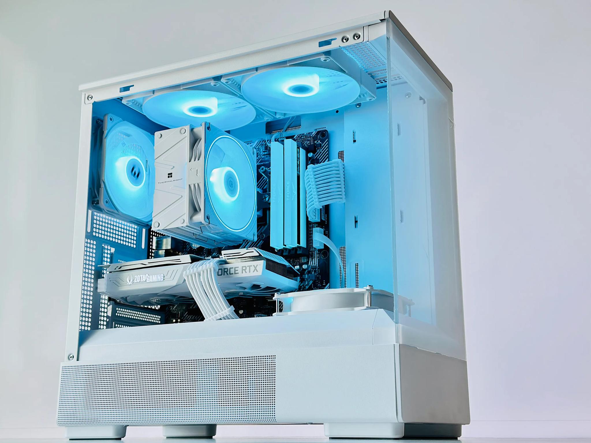 🤍🍏1080P/1440P Gaming PC❄️Nvidia RTX 3070 8GB❄️AMD Ryzen 5 5600 6 core❄️16GB DDR4❄️1TB NVME