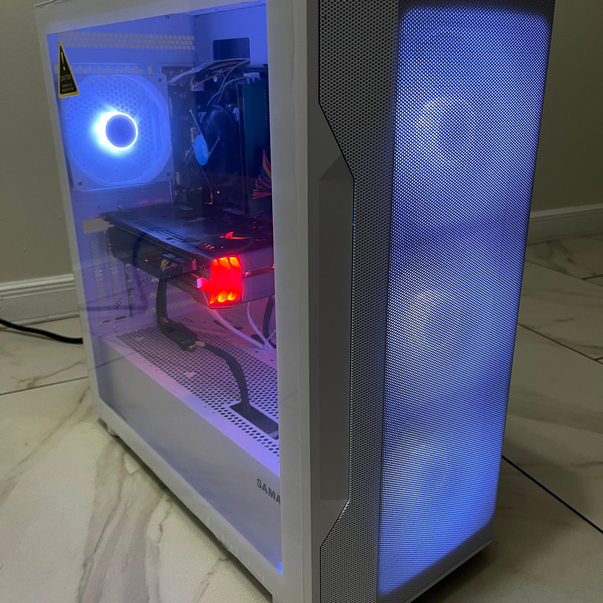 AMD RX 6600 XT, Intel Core i5-9400, 16GB RAM, 500 GB SSD, High FPS Gaming PC w/ Wi-Fi & BT