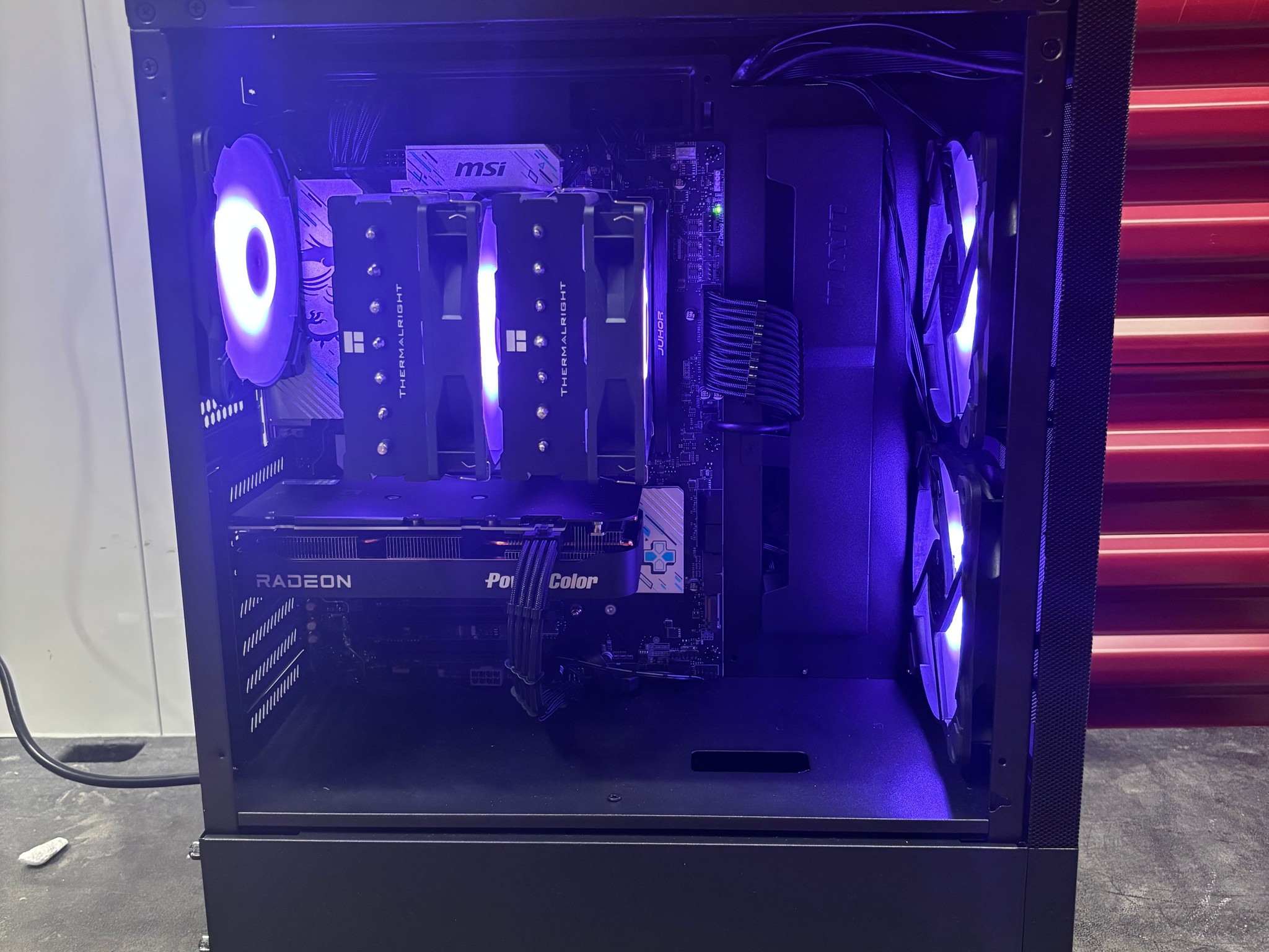 7600X3D+9060XT16GB 32GB DDR5 1TB SSD BUILD