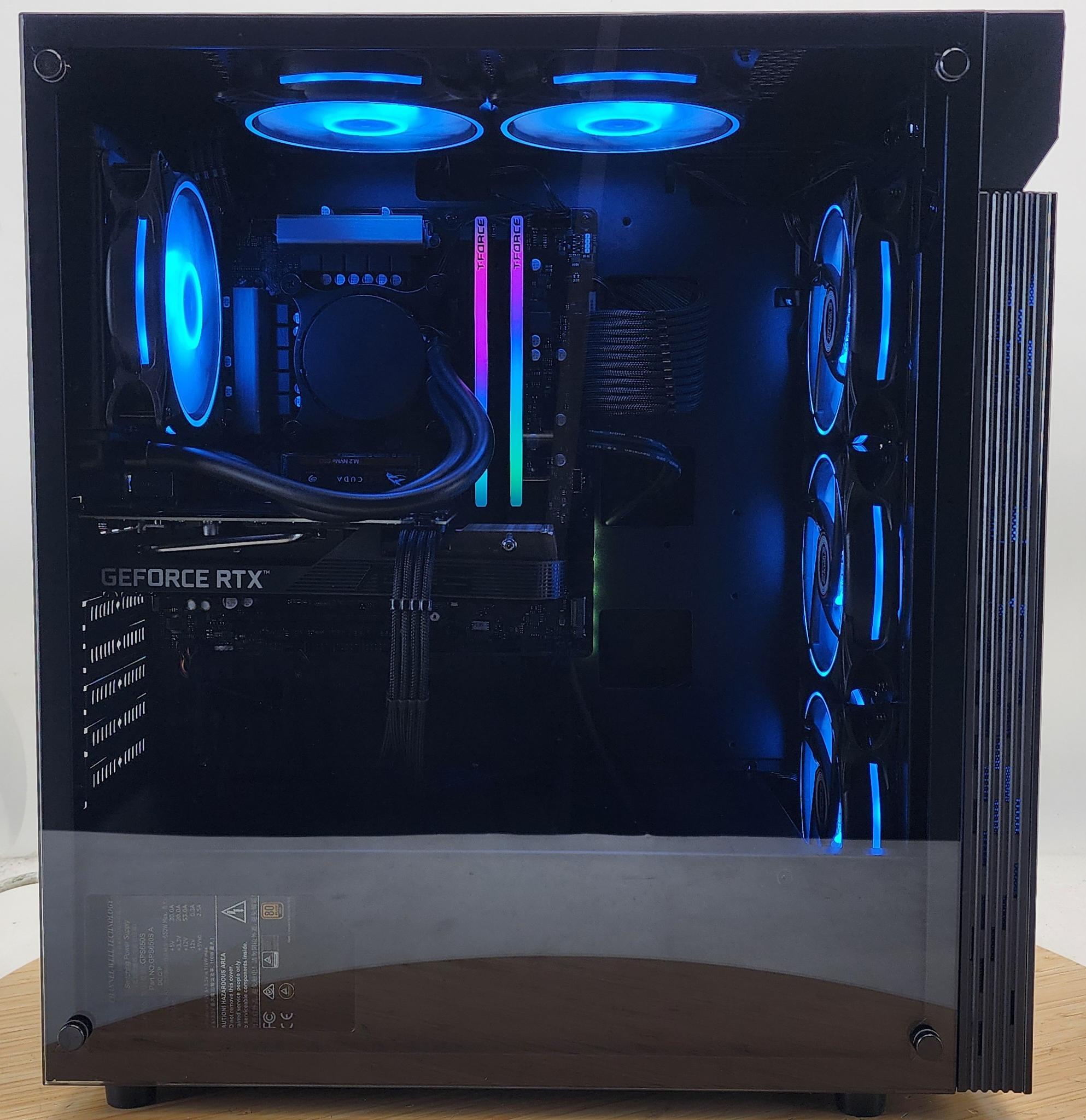 Gaming PC i7-11700F 32GB RAM 1TB SSD RTX 3070 8GB Windows 11 Computer