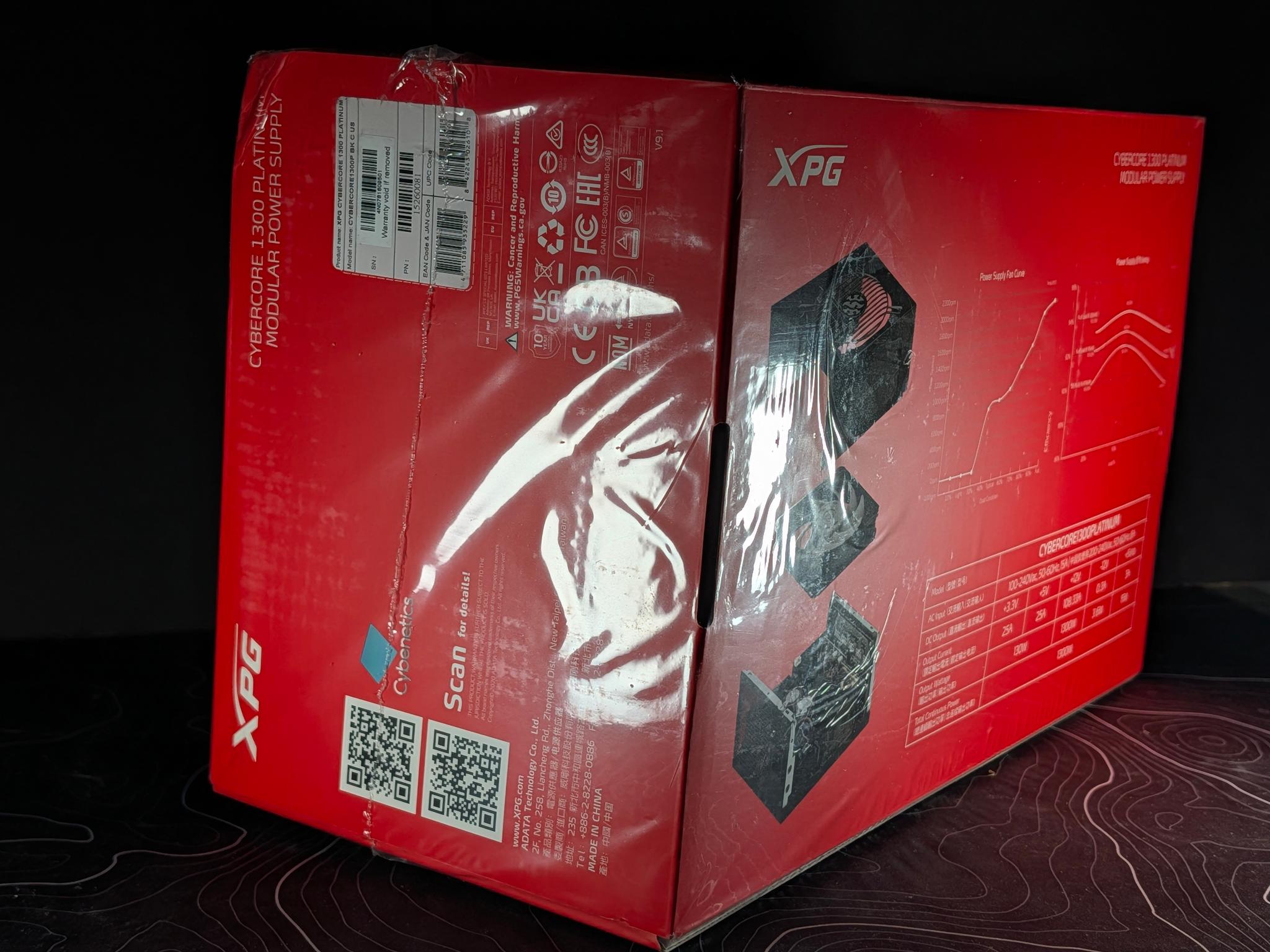 ADATA XPG CYBERCORE 1300W 80+ Platinum Modular Power Supply