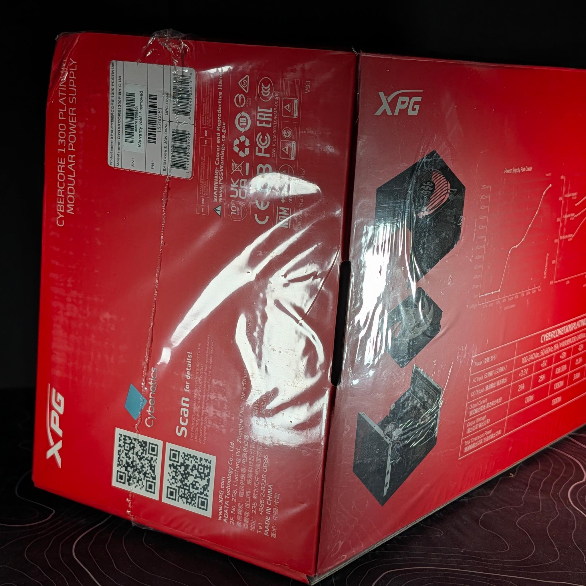 ADATA XPG CYBERCORE 1300W 80+ Platinum Modular Power Supply