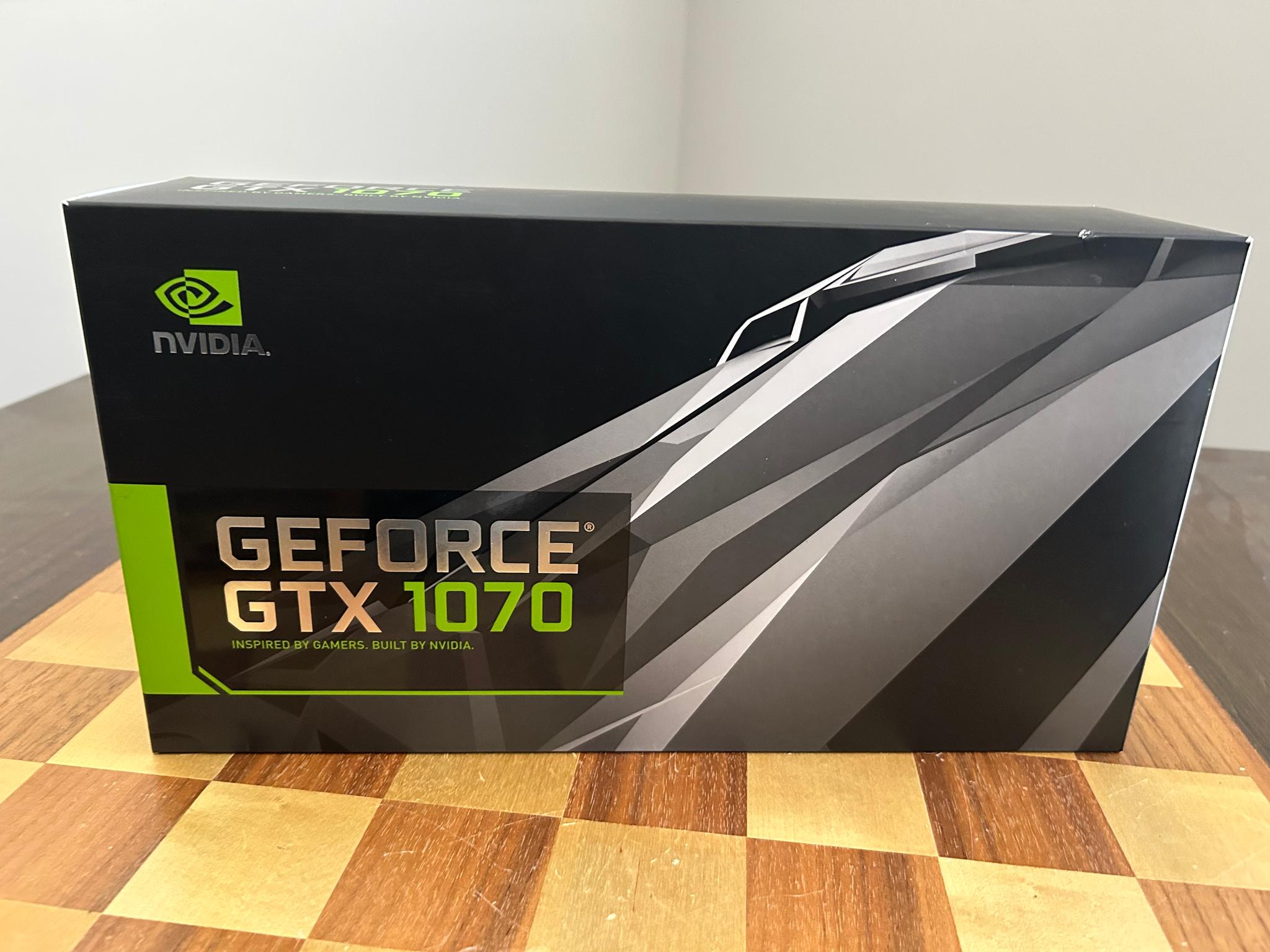 Nvidia GTX 1070 Founder's Edition