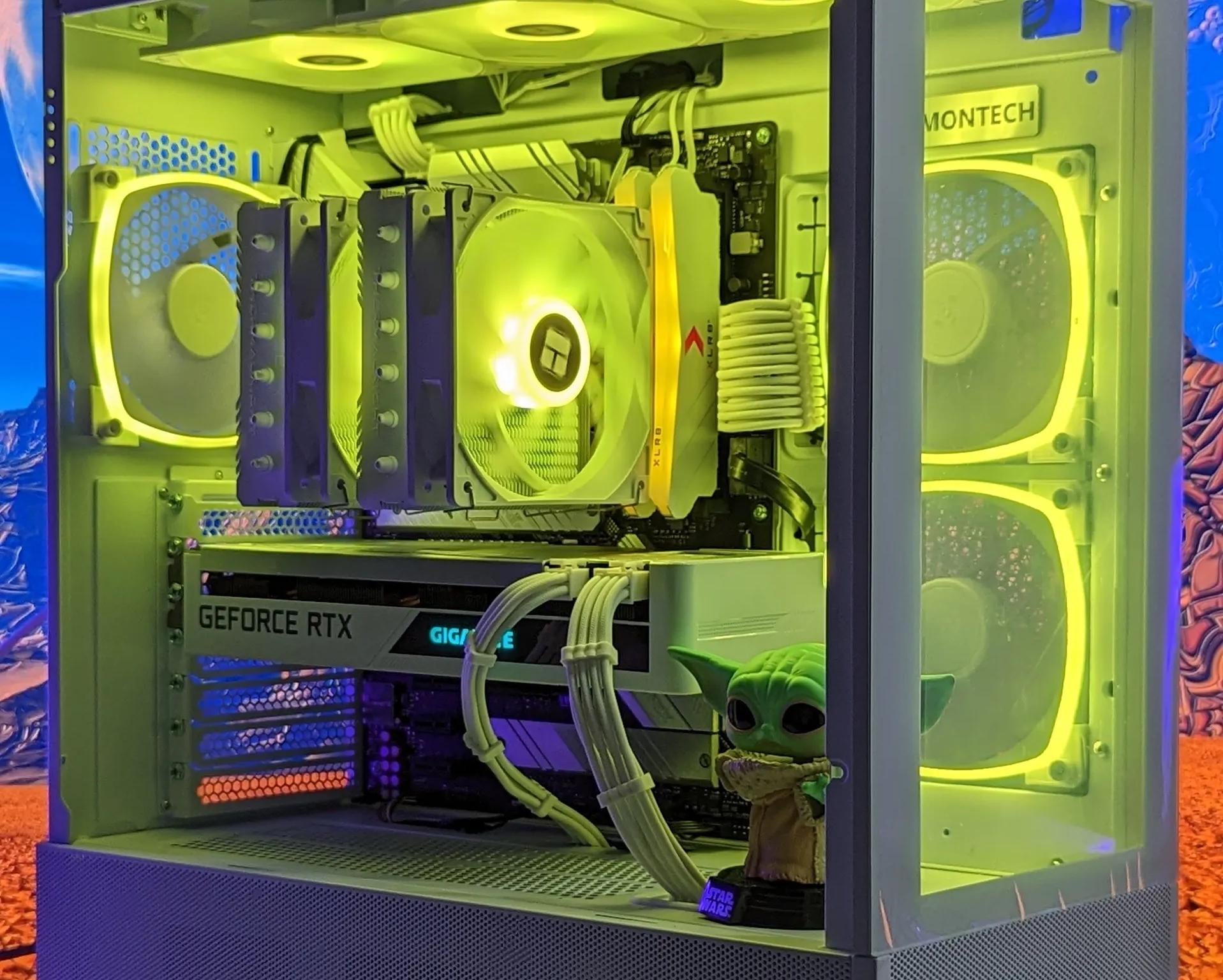 💚👶Grogu💚👶-Gaming PC-Nvidia RTX 3070 8GB-AMD Ryzen 7 5800X 8-Core-32GB DDR4-1TB NVME