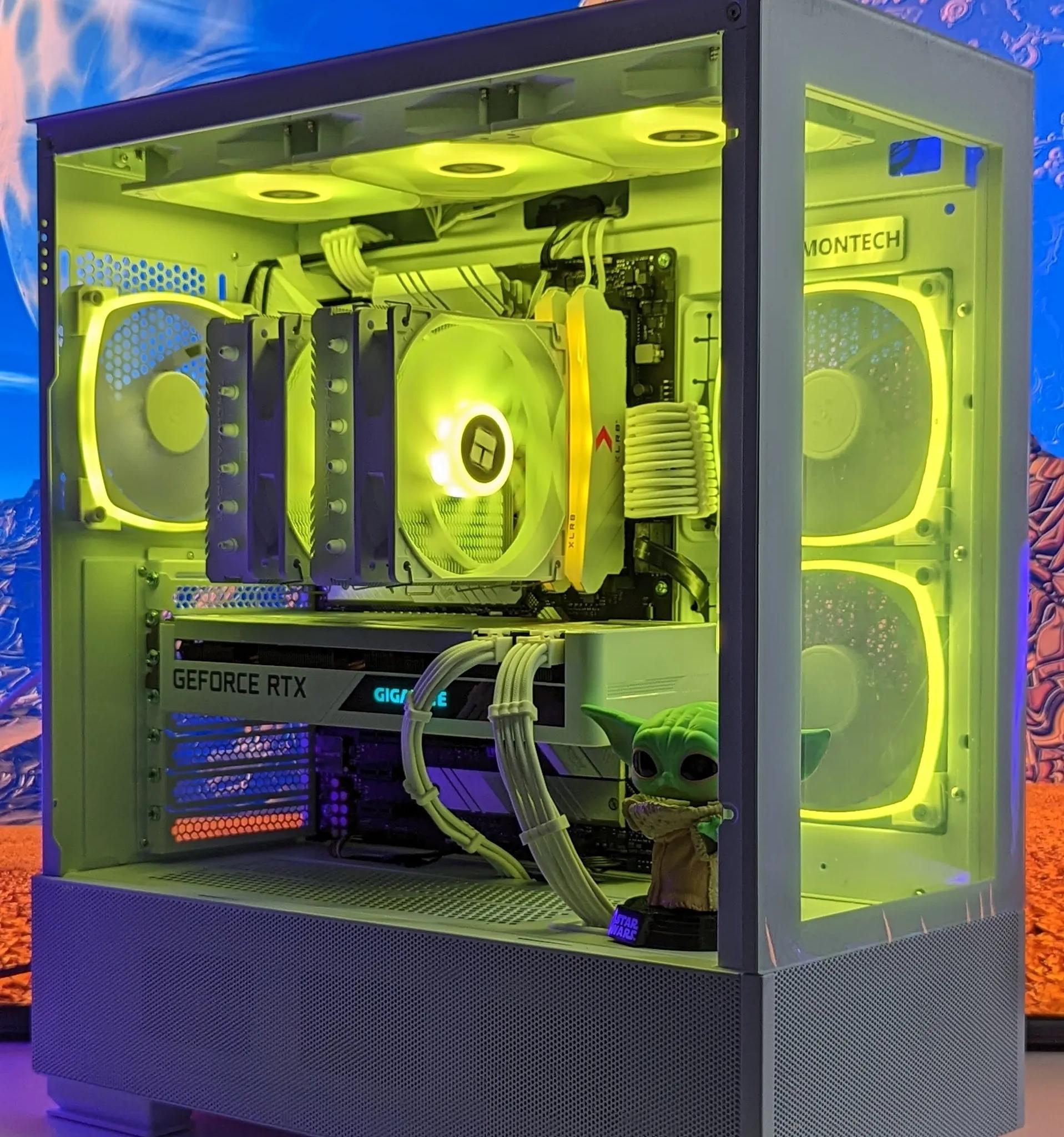 💚👶Grogu💚👶-Gaming PC-Nvidia RTX 3070 8GB-AMD Ryzen 7 5800X 8-Core-32GB DDR4-1TB NVME