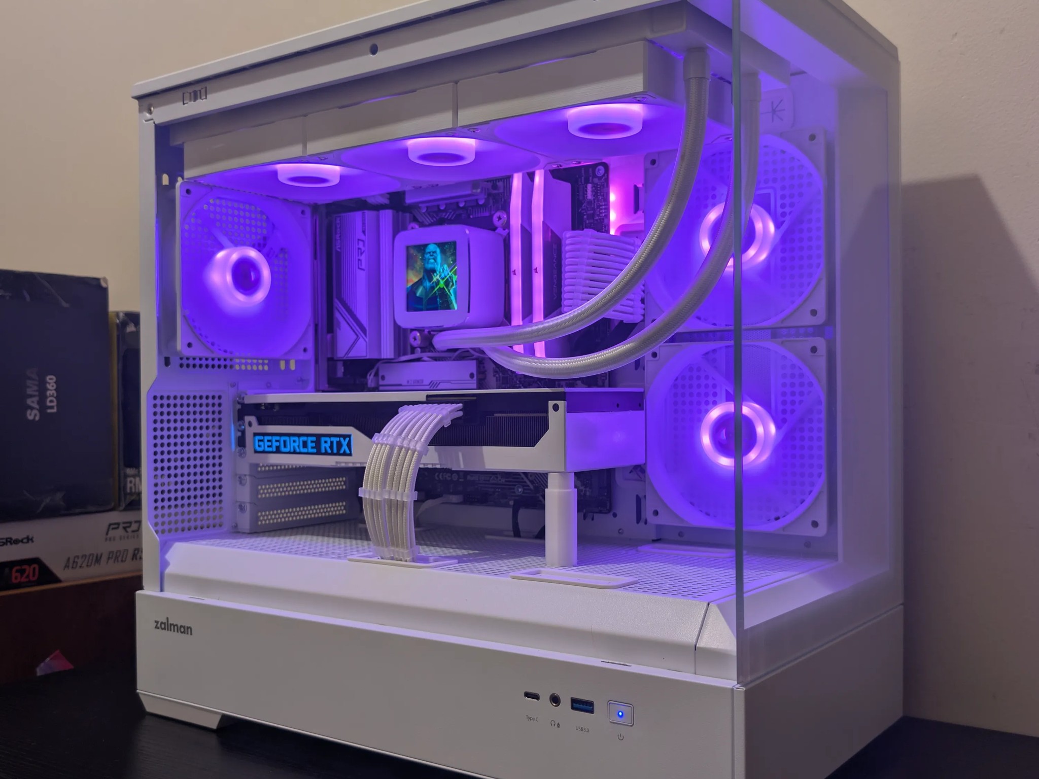 🦢1440p Gaming Beast | RTX 3080 | Ryzen 5 7600 | 1TB SSD | 32GB RAM | WiFi 6 & Bluetooth🦢