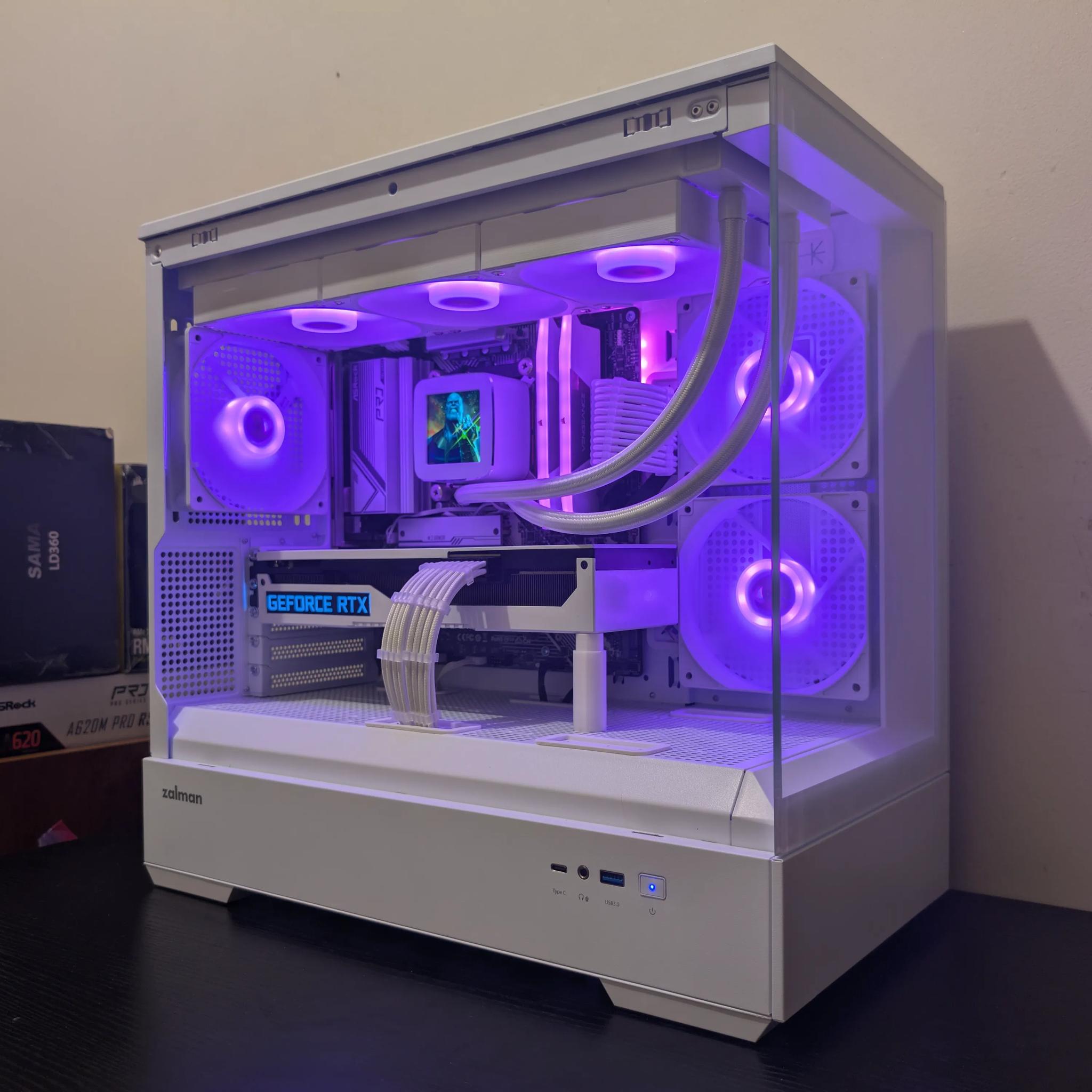 🦢1440p Gaming Beast | RTX 3080 | Ryzen 5 7600 | 1TB SSD | 32GB RAM | WiFi 6 & Bluetooth🦢