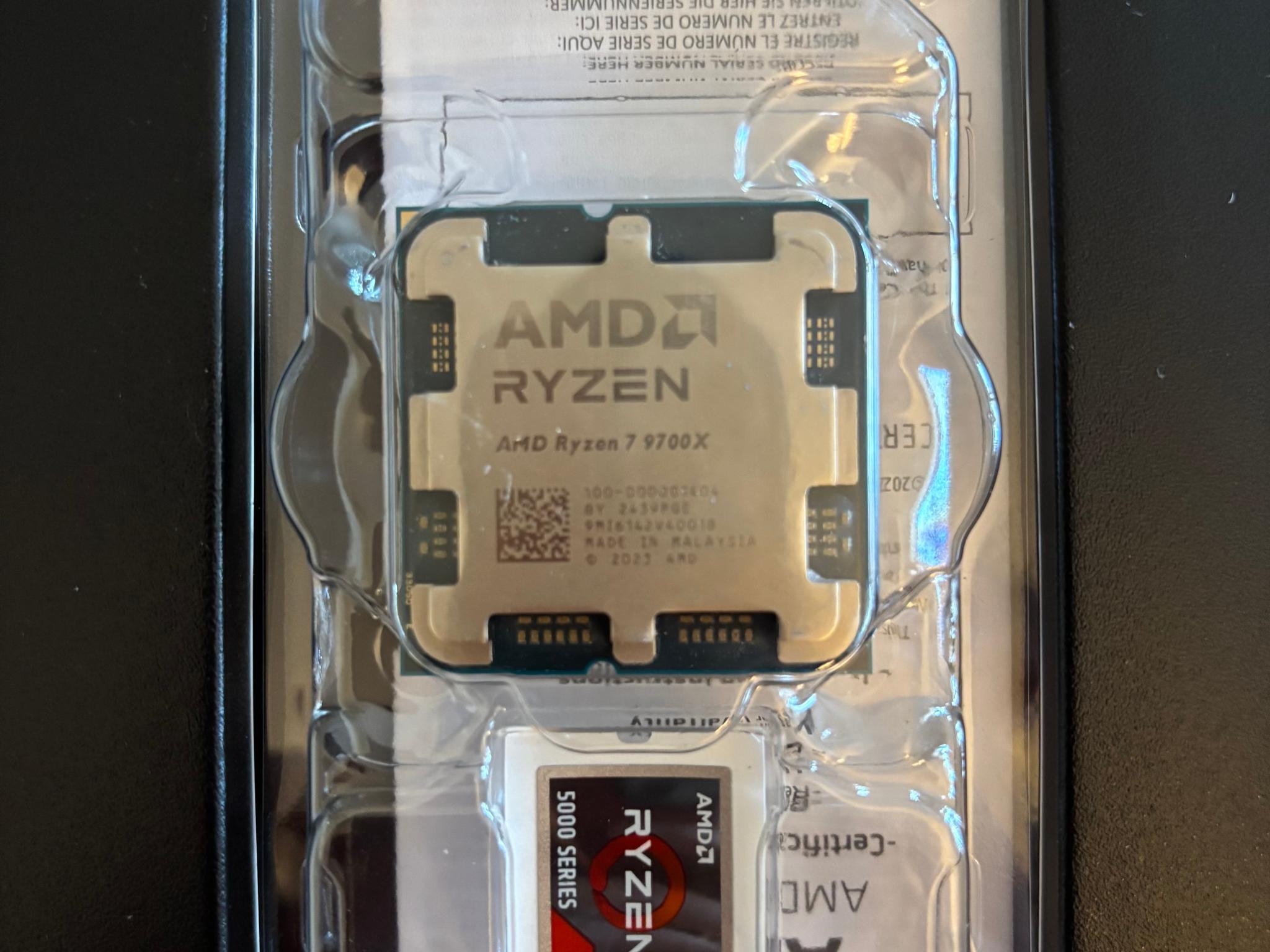 CPU Motherboard Bundle Ryzen 7 9700X Gigabyte B850m Motherboard