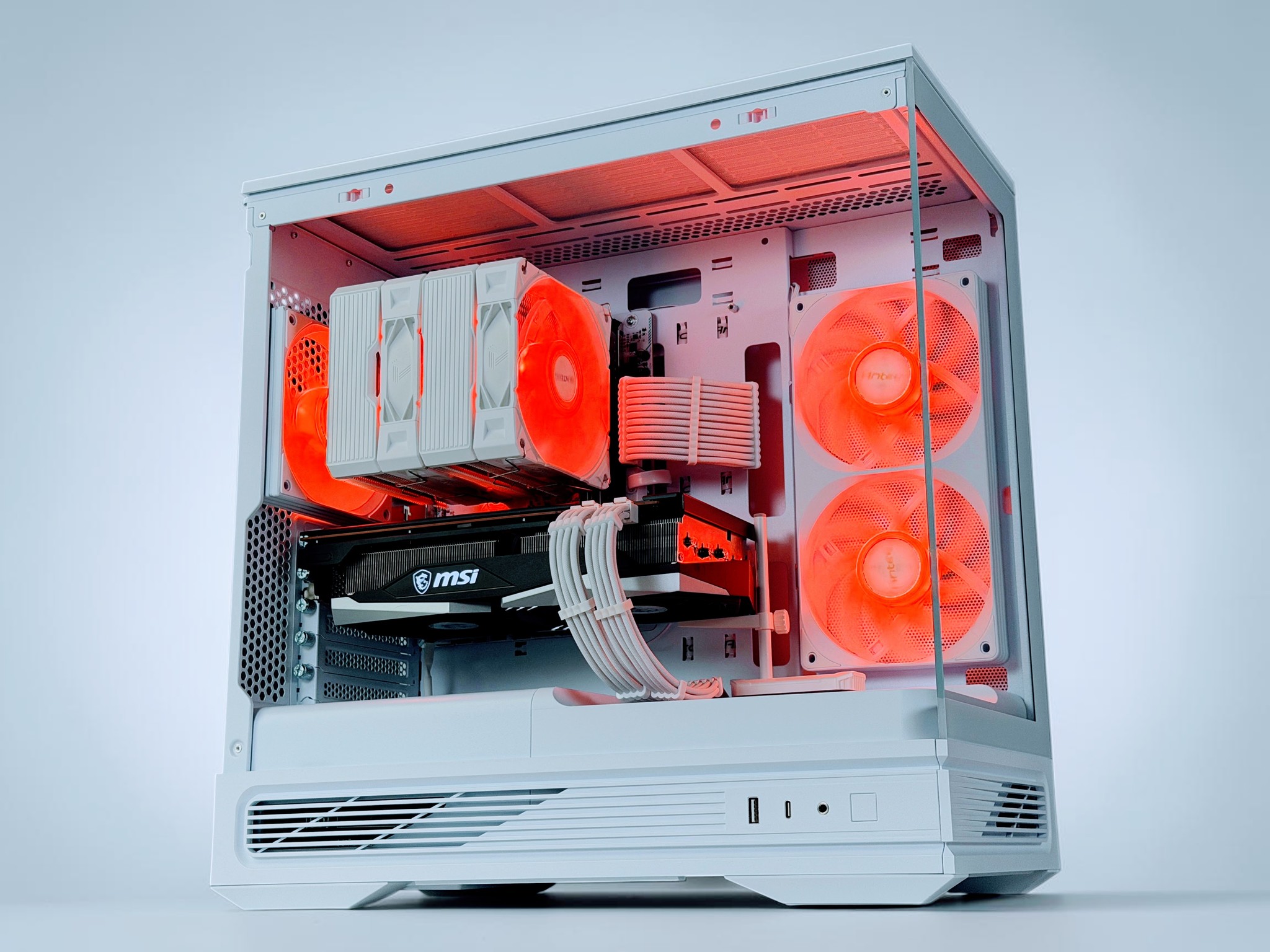 🤍🧊 Iceberg🤍🧊-Gaming PC❄️AMD RX 6700 XT 12GB❄️ AMD Ryzen 5 5500❄️16GB DDR4 RAM❄️1 TB SSD