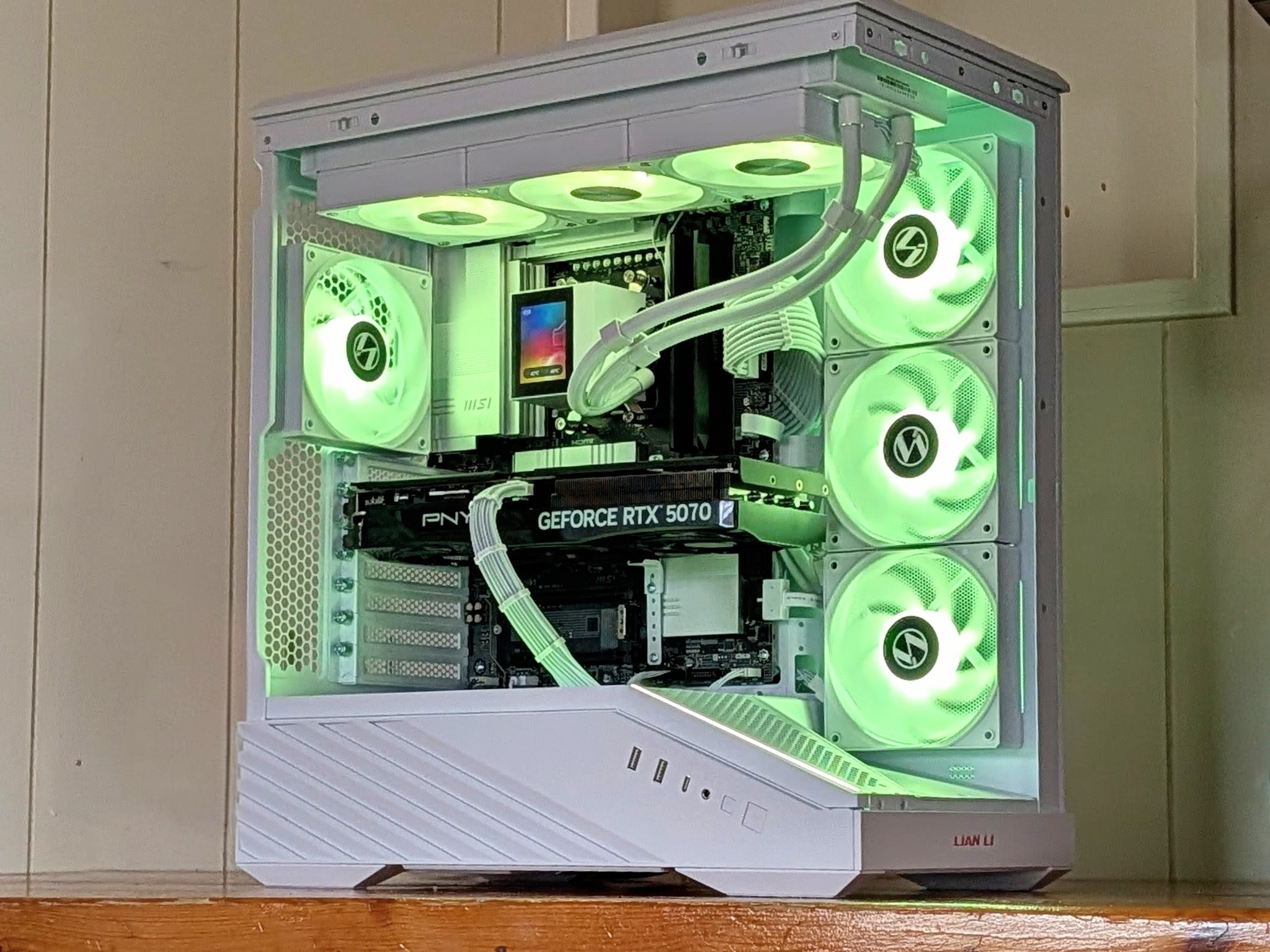⚡ RTX 5070 Gaming PC | Ryzen 9700X | AM5 Power | White & Black Build