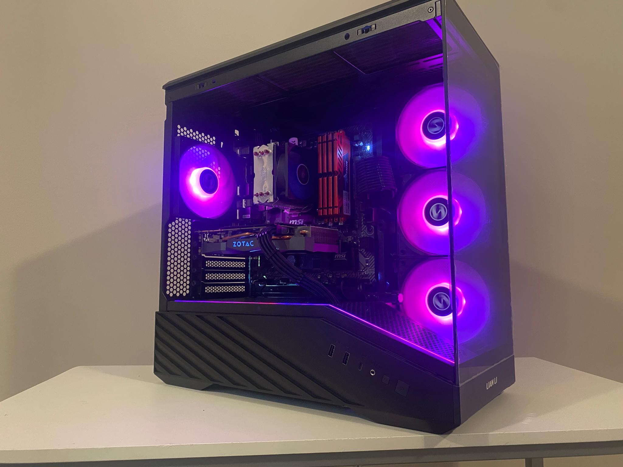 Gaming PC | Ryzen 5 | GTX 1080 8GB | 16GB DDR4 | 500GB SSD | Lian Li Case