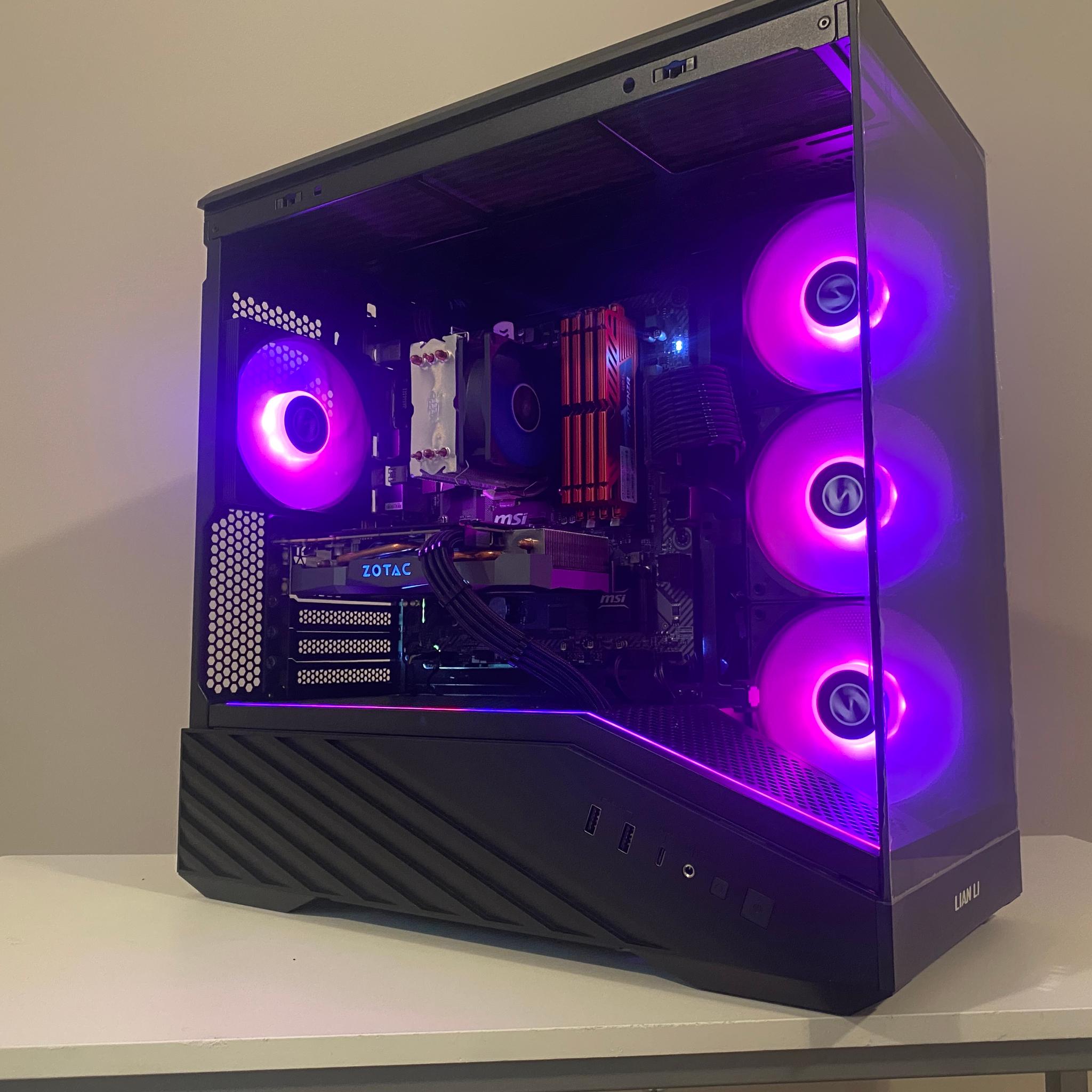 Gaming PC | Ryzen 5 | GTX 1080 8GB | 16GB DDR4 | 500GB SSD | Lian Li Case