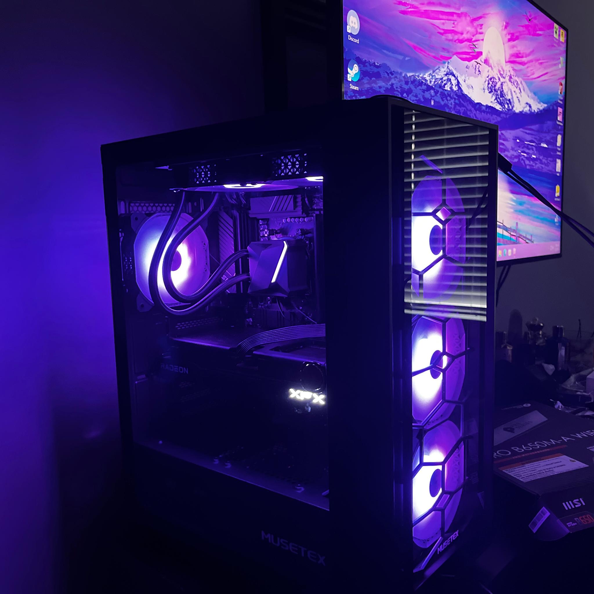 1440p Gaming pc Ryzen 5 9600x 32gb ram, rx 9060 xt