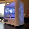 ALL WHITE GAMING PC | RX 580 | XEON 2640 V3 | 16GB DDR4 | 500GB NVME
