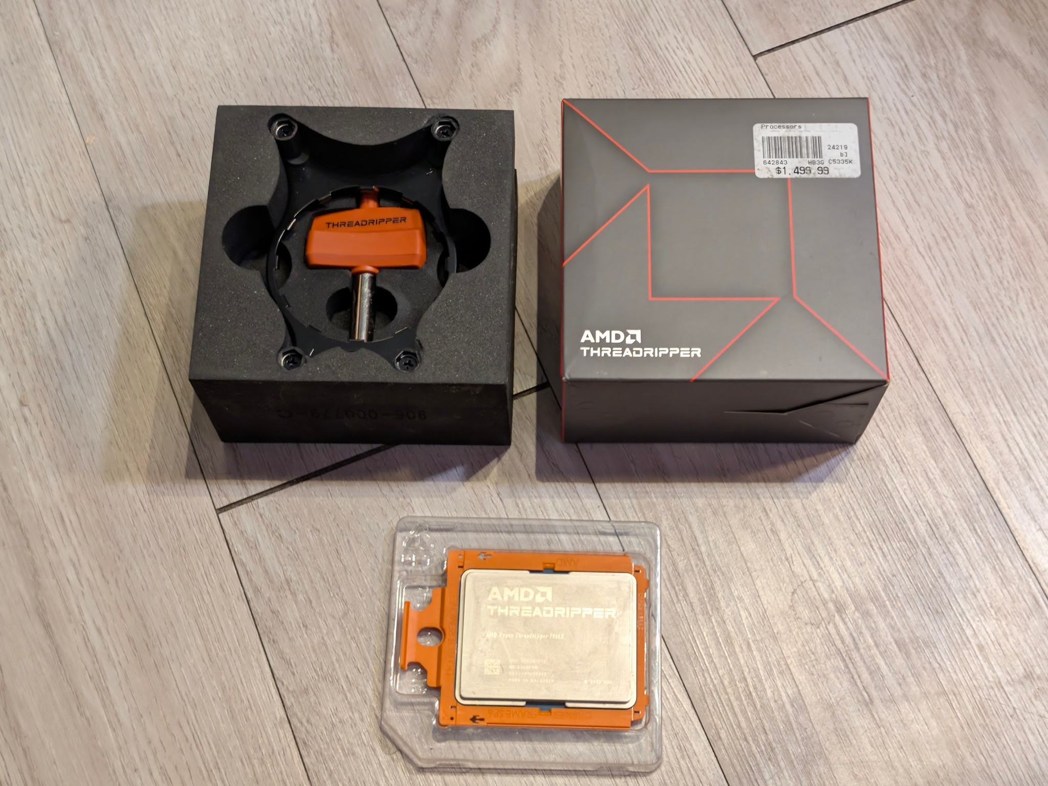 AMD Ryzen Threadripper 7960X Processor (Used - Retail Box)