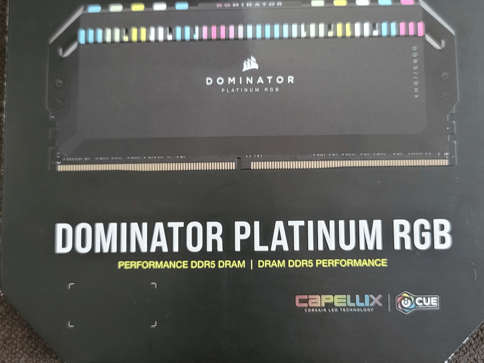 DDR5 6200mhz C36 Corsair Dominator Platinum RGB 32gb 2x16