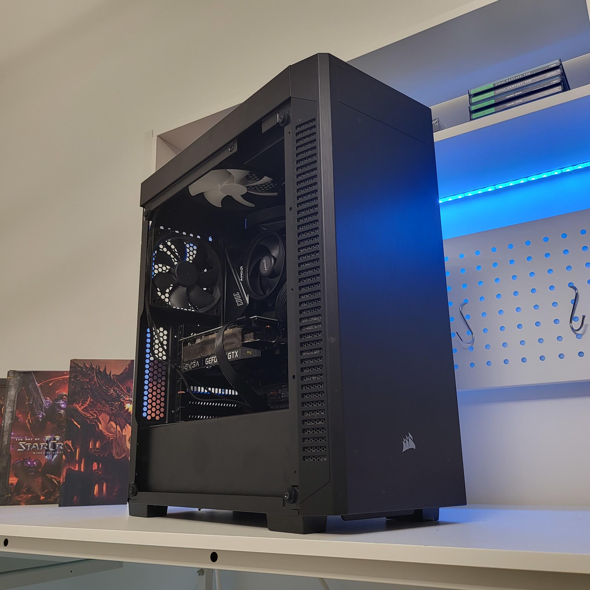 4K/60 Workstation - AMD Ryzen 9 3900x EVGA GTX 1660 Ti + 1TB SSD NVME 32 GB DDR4 RAM