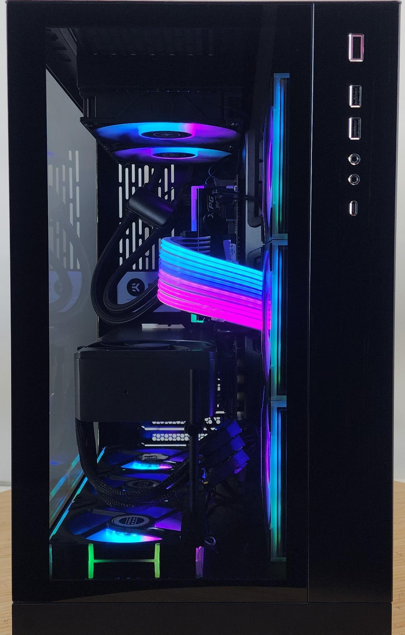 Gaming PC Ryzen 9 9950X 32GB RAM 1TB SSD RTX 4070 Ti SUPER 16GB Win11 Computer