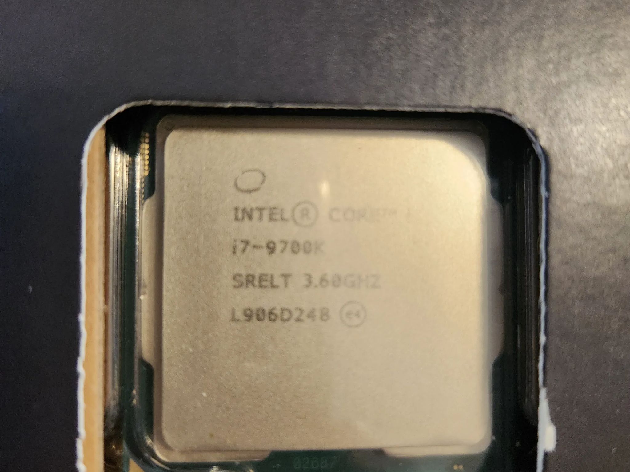 Intel Core i7 8 Core Processor i7-9700K 3.60GHz