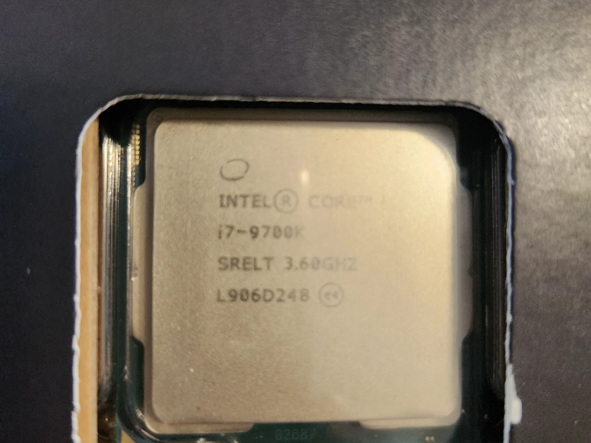 Intel Core i7 8 Core Processor i7-9700K 3.60GHz