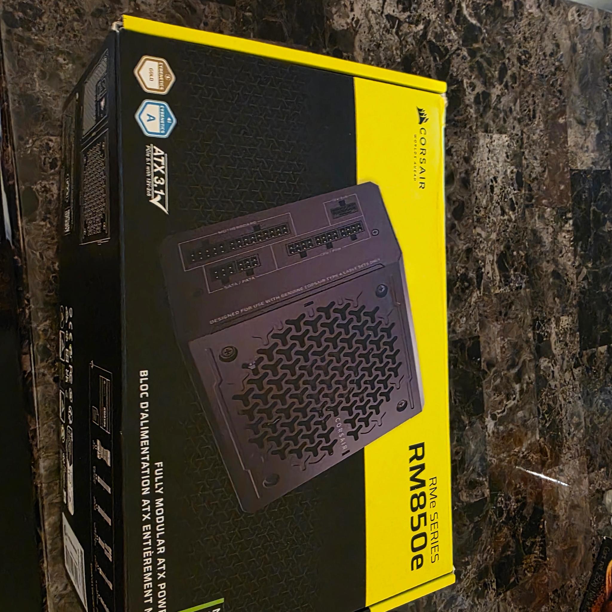 Corsair RMe Series RM850e 850 Watt Cybenetics Gold ATX Fully Modular Power Supply ATX 3.1