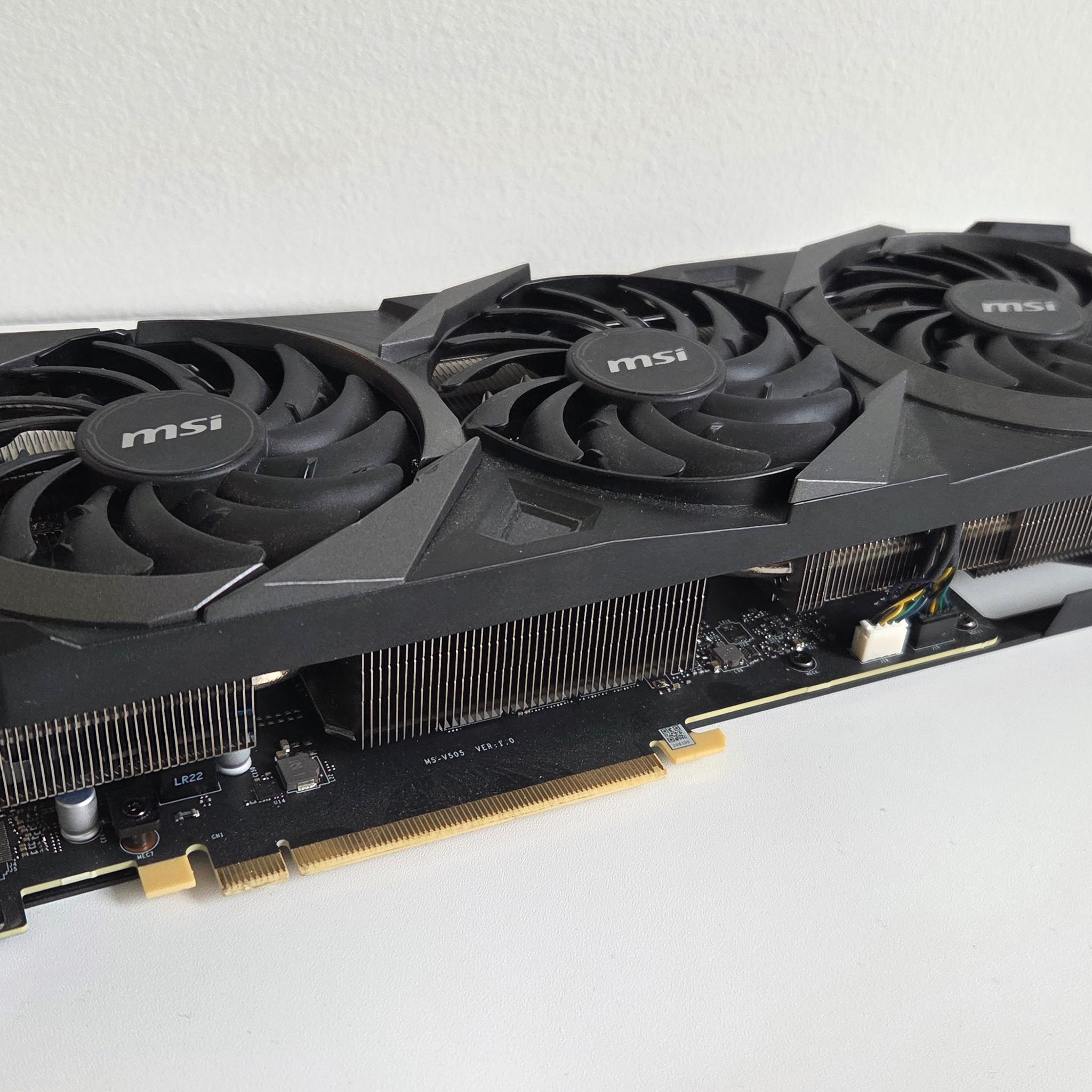 MSI GeForce RTX 3070 Ti VENTUS 3x 8G OC - 8GB GDDR6X, 1800 MHz