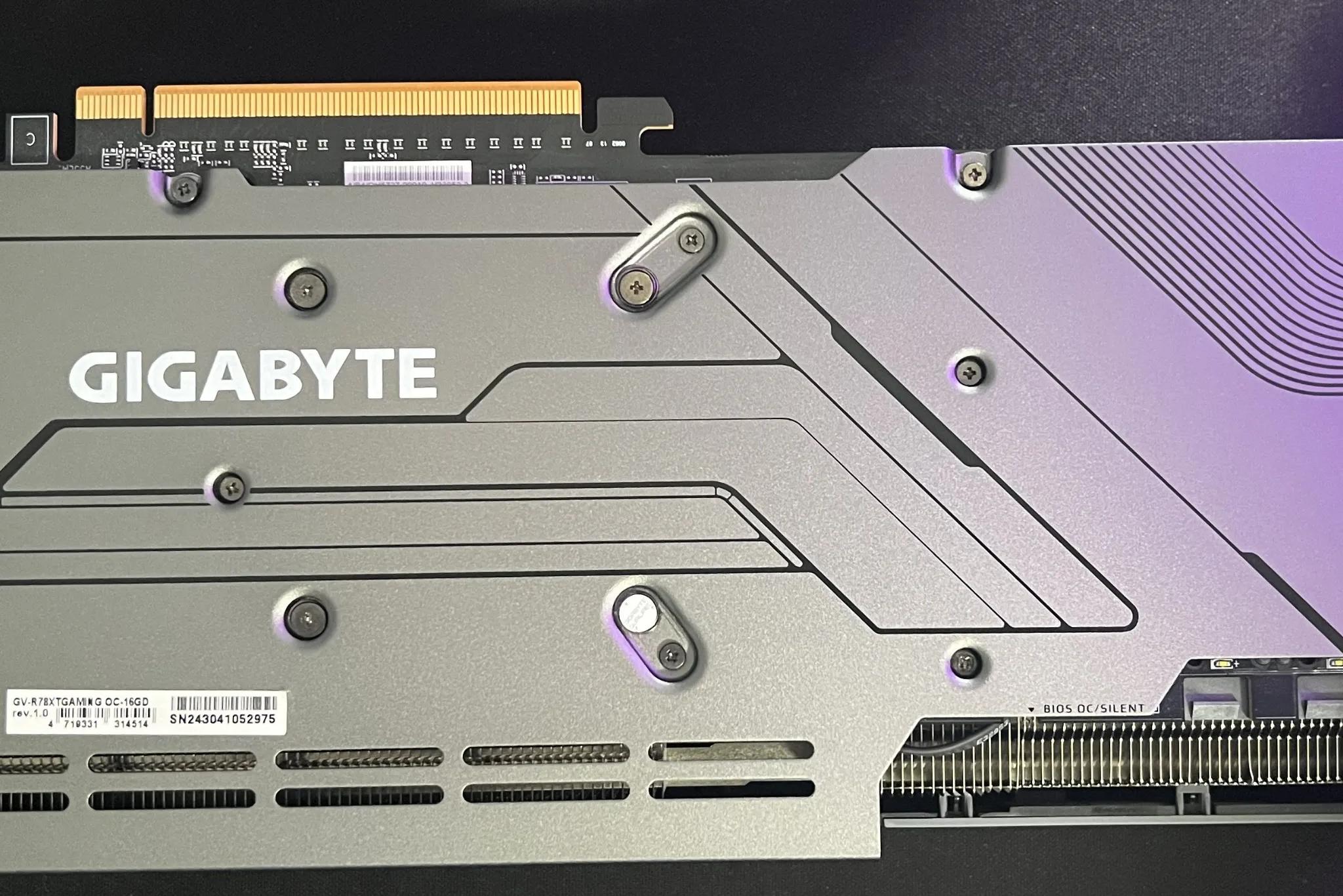 RX 7800XT GIGABYTE GAMING OC
