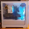 White & Black 2K Gaming Mid-Tower (Ryzen 7 5800X + RTX 3060 Ti + DDR4-3200 CL16 2x8GB)