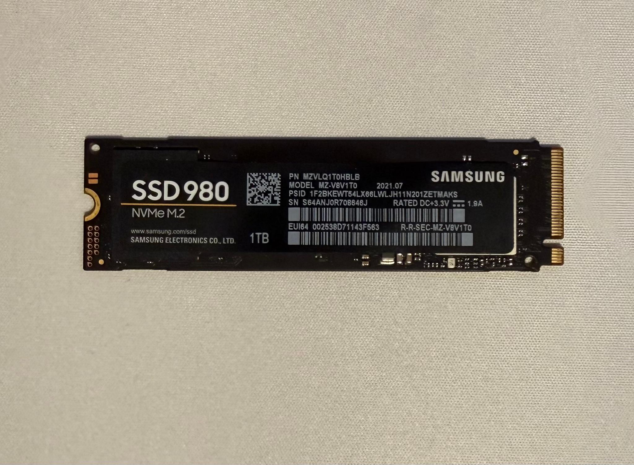 Samsung 980 1TB