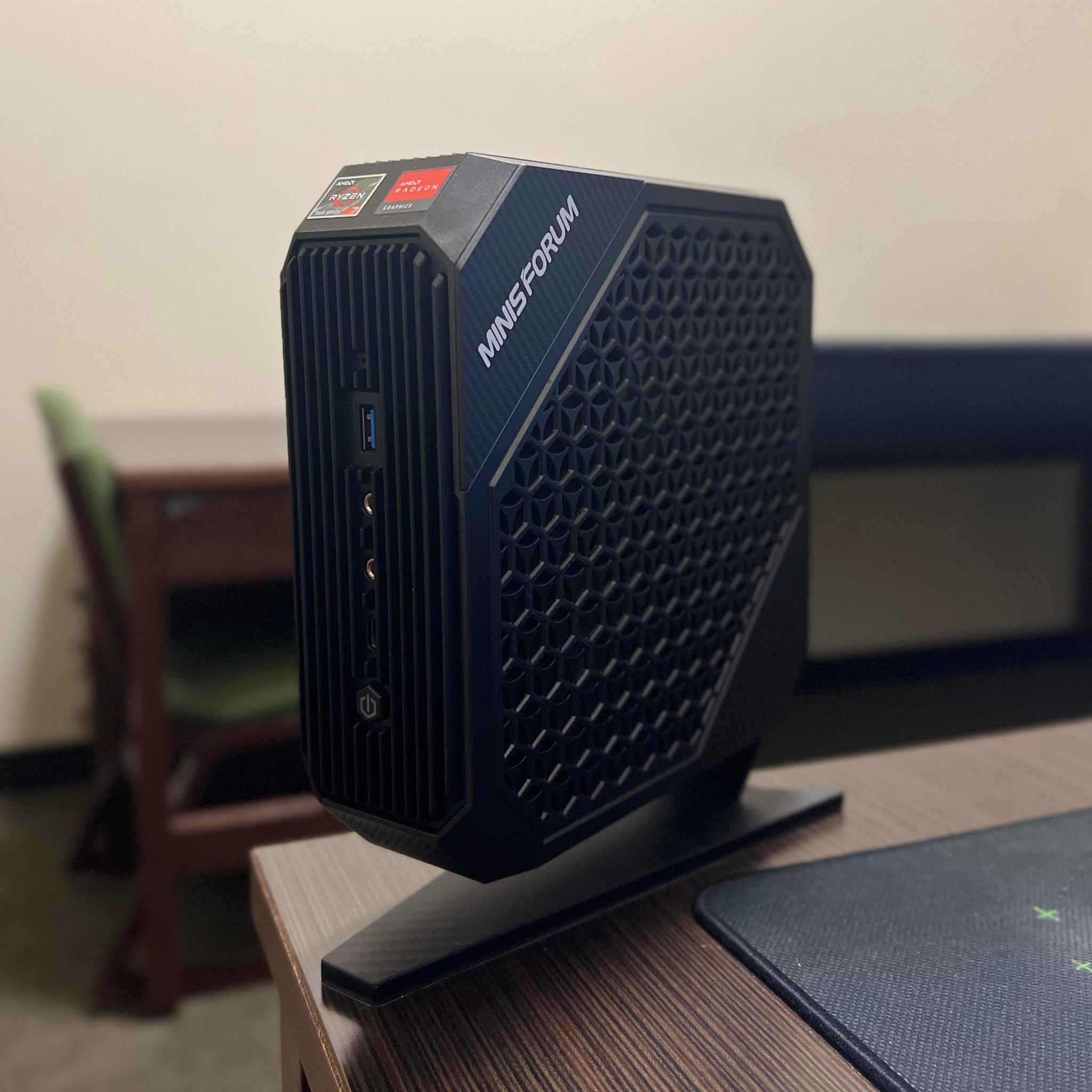 Minisforum Neptune HX90G Mini-PC w/ AMD Ryzen 9 5900HX/RX 6600M & 16GB 3200 MT/s DDR4 (NO STORAGE)