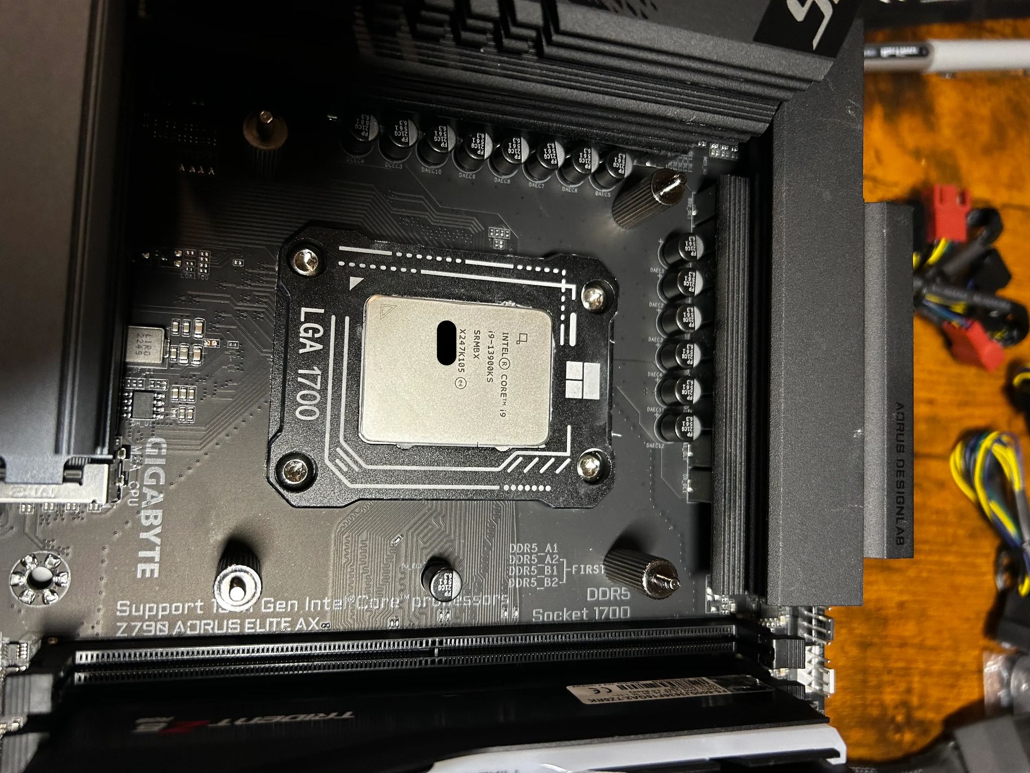 13900KS + Z790 AORUS ELITE AX + 32GB G.Skill 6000mhz DDR5 [CPU/MOBO/RAM] BUNDLE **LIGHTLY USED**