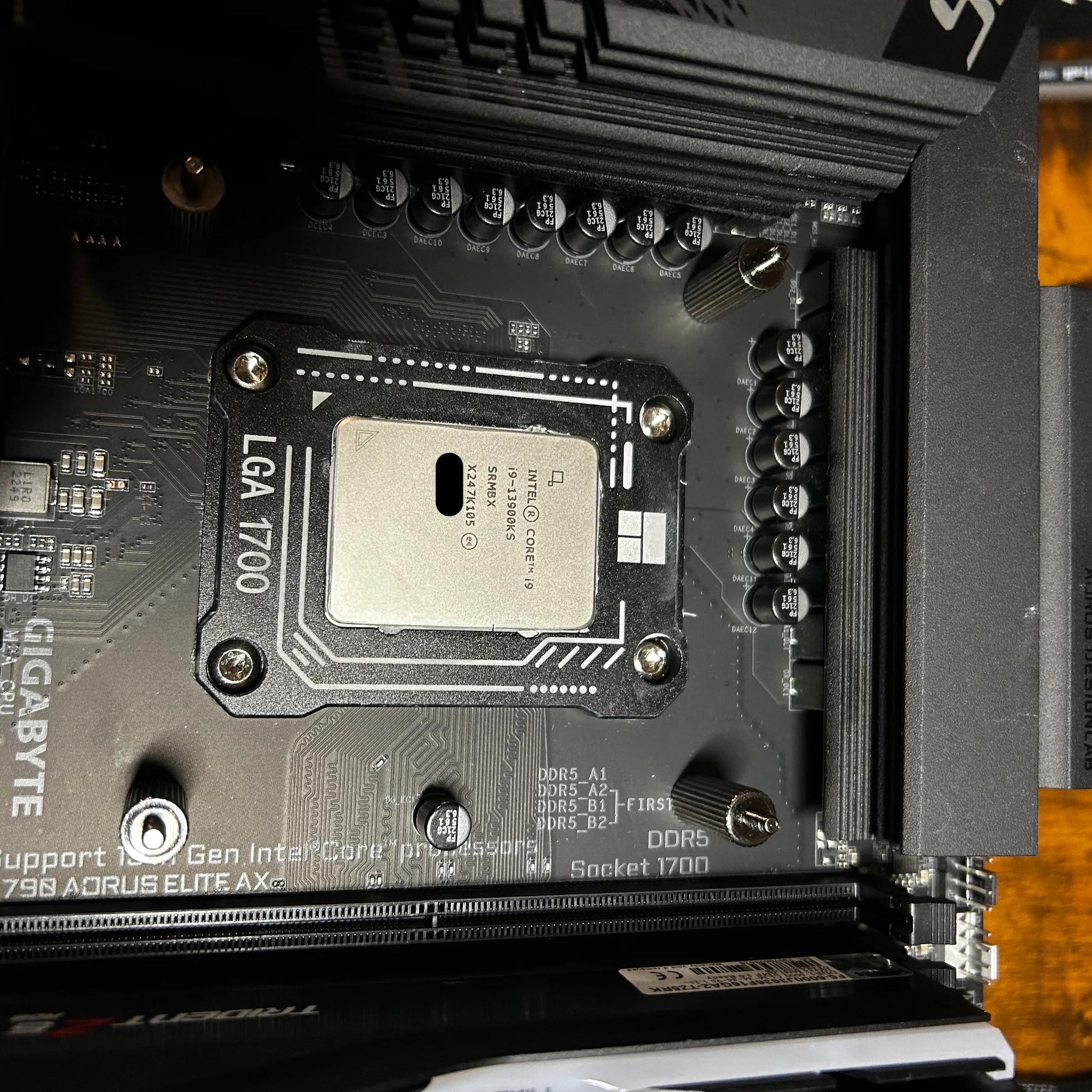 13900KS + Z790 AORUS ELITE AX + 32GB G.Skill 6000mhz DDR5 [CPU/MOBO/RAM] BUNDLE **LIGHTLY USED**
