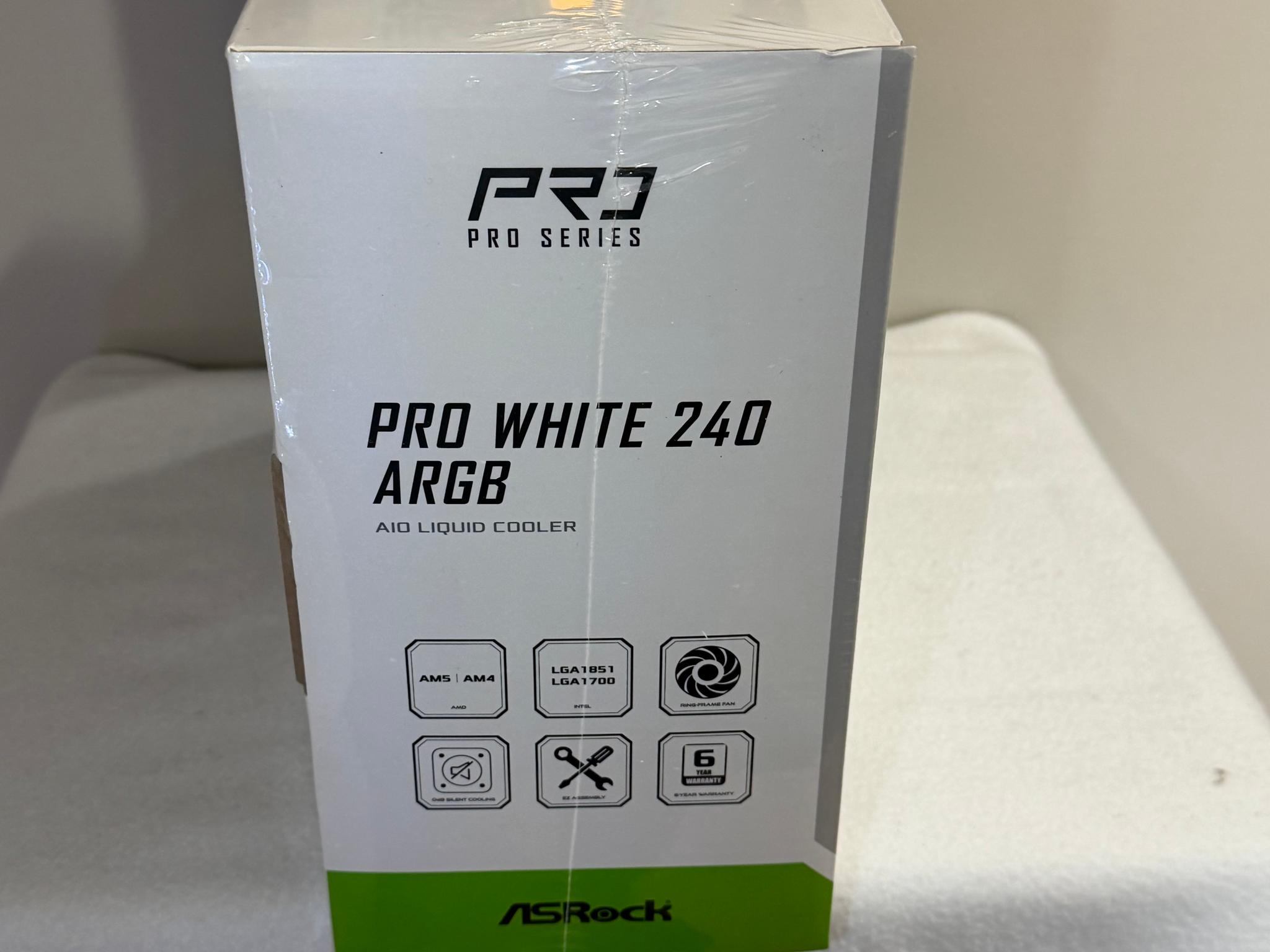 Asrock Pro White 240 ARGB AIO