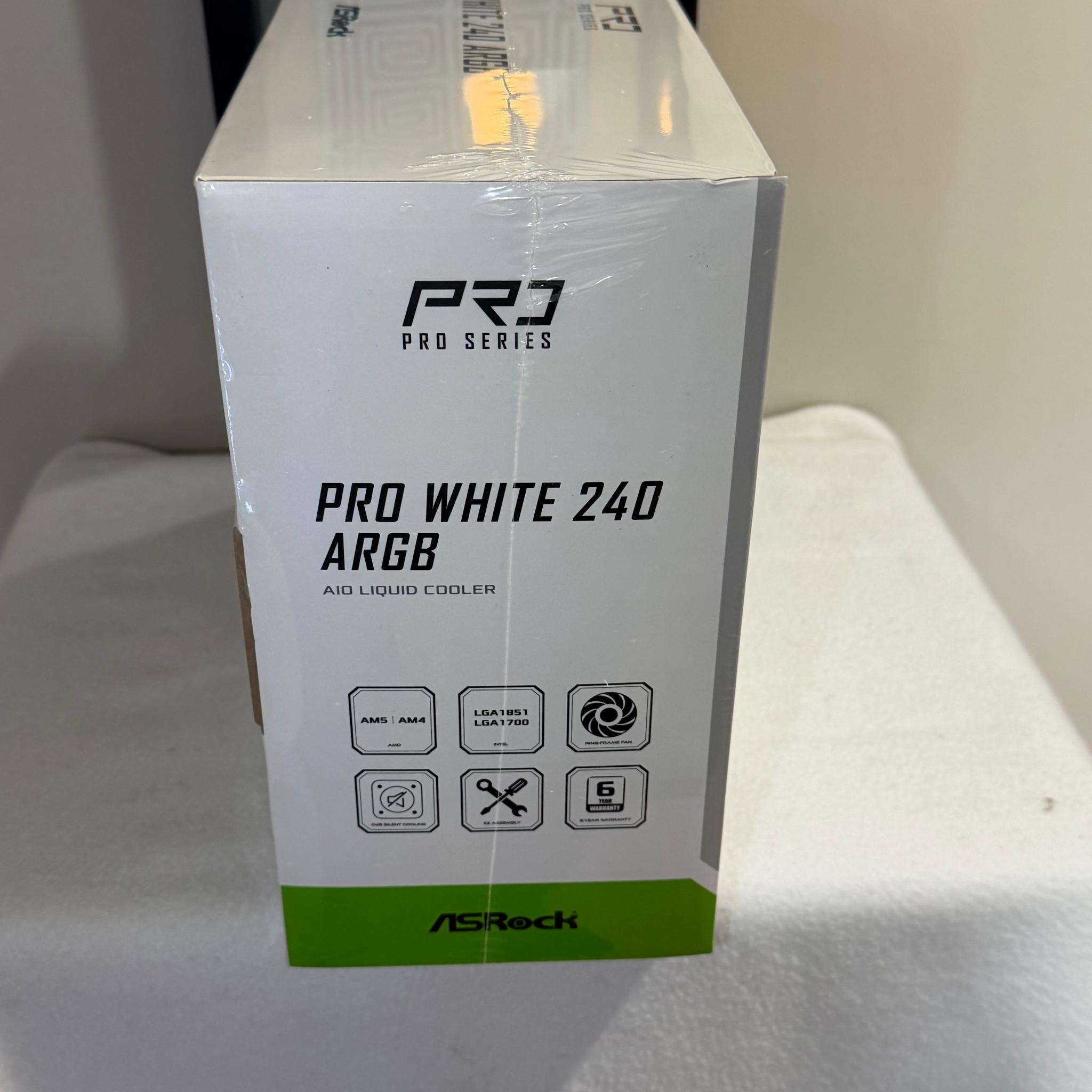 Asrock Pro White 240 ARGB AIO