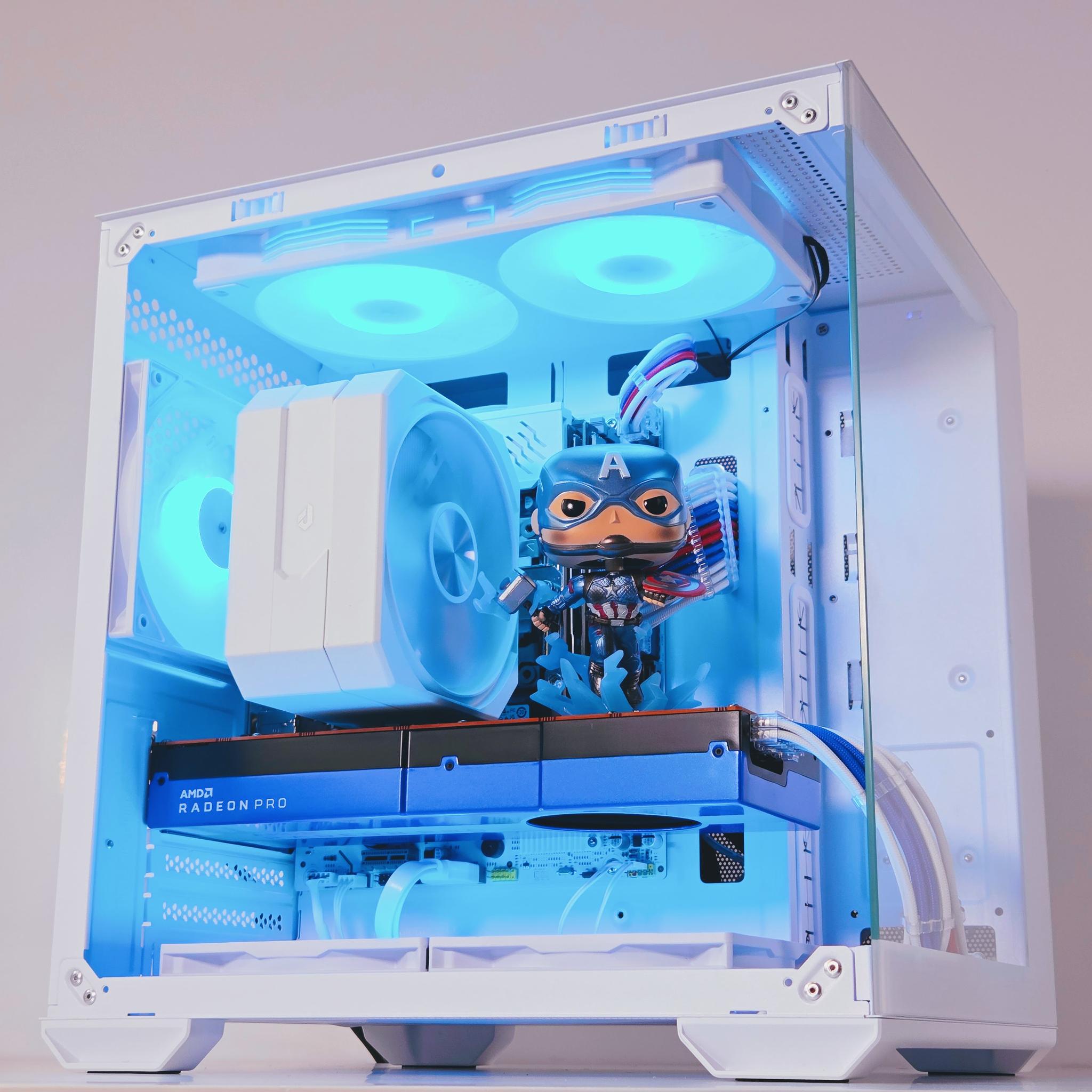 ⍟🦸‍♂️🎯Gaming PC 🛡️AMD Radeon Pro W5700 8GB🛡️Intel Core i7 6850K🛡️16GB DDR4🛡️ 512G NVME
