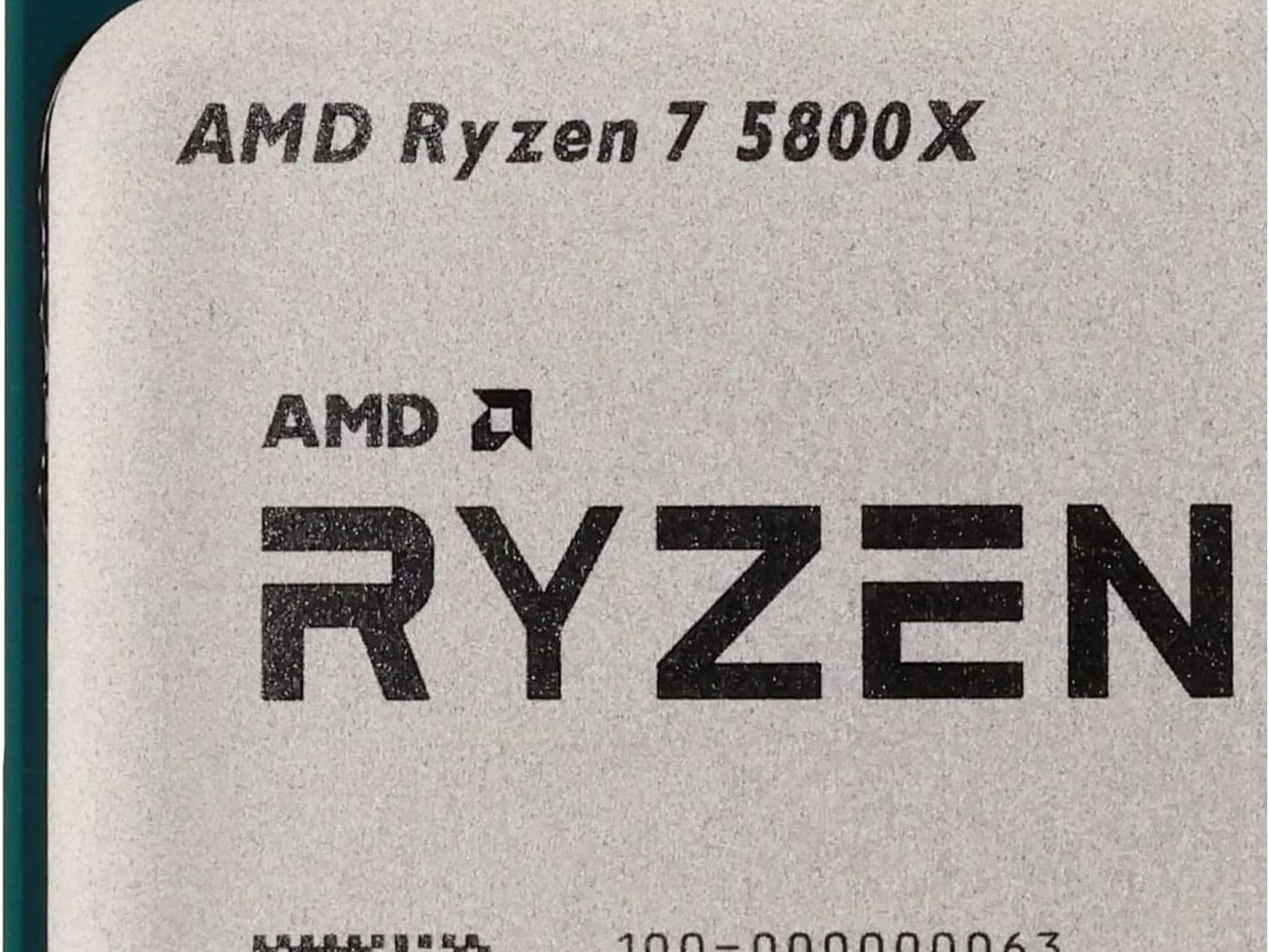 AMD Ryzen 7 5800X - CPU