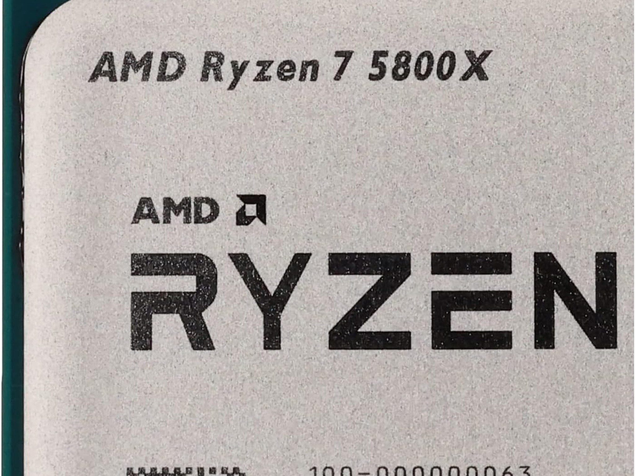 AMD Ryzen 7 5800X - CPU