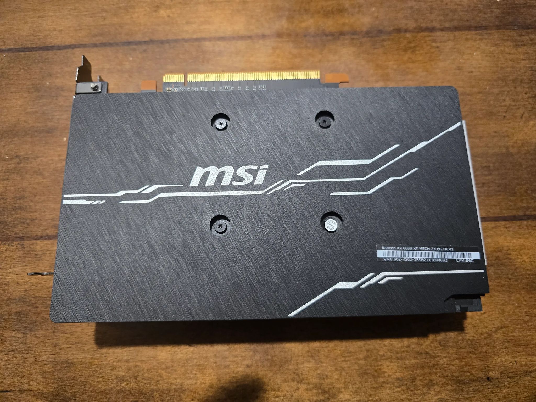 Radeon RX 6600 XT MECH 2X 8G OCV1 8GB GDDR6