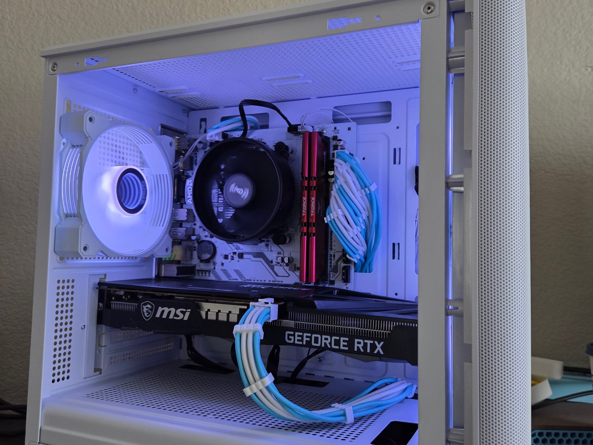 White Budget Gaming PC🤍⛄❄️🤍(3060ti)