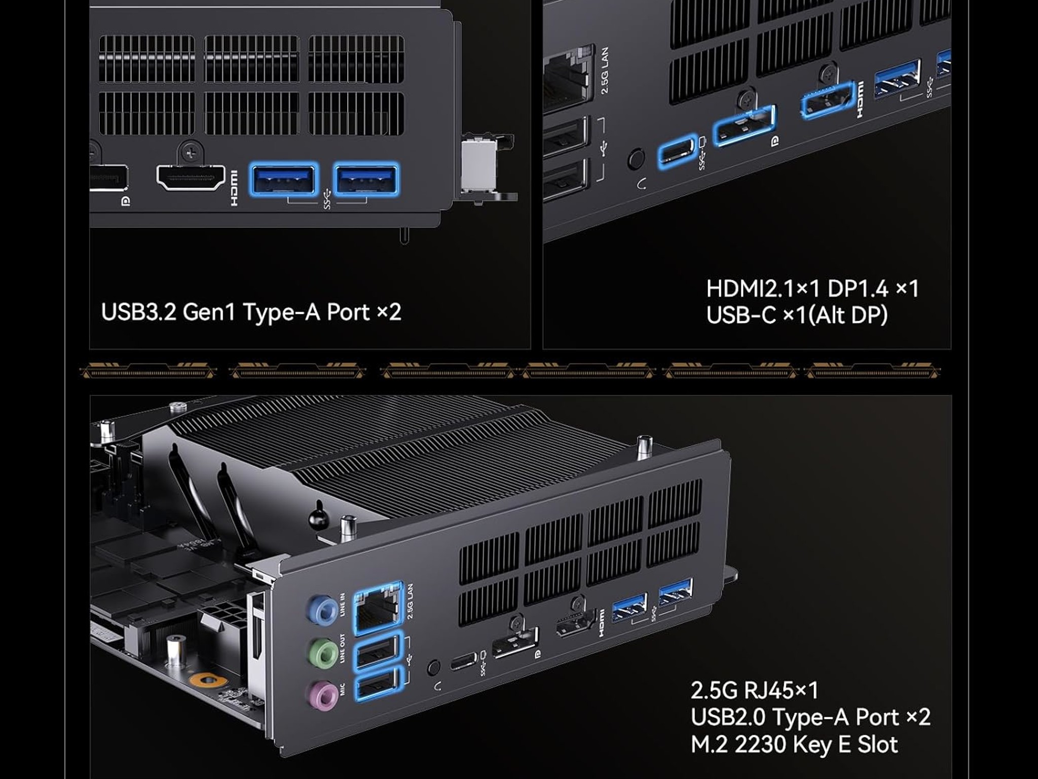 AMD Ryzen 9 7945HX, 16c/32T, Minisforum Motherboard BD795i SE Mini ITX NAS Motherboard