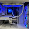 **🎄🚀 Tech FrostBite - Xmas Mode 🚀🎄- i5-13600K-32GB-RTX3060 White** Upgraded 13th Gen + Power Supply
