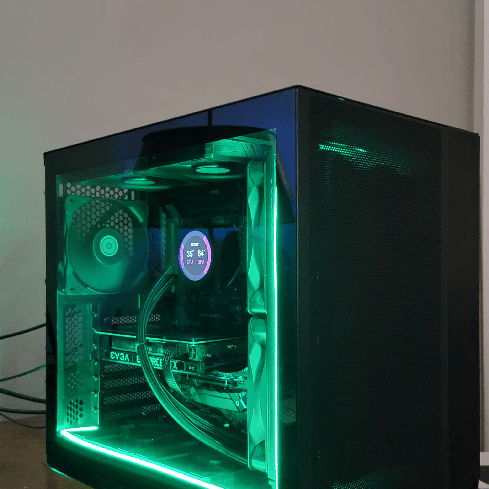 Intel i9 10900kf - EVGA 3060 XC - Lian LI 011 Air mini