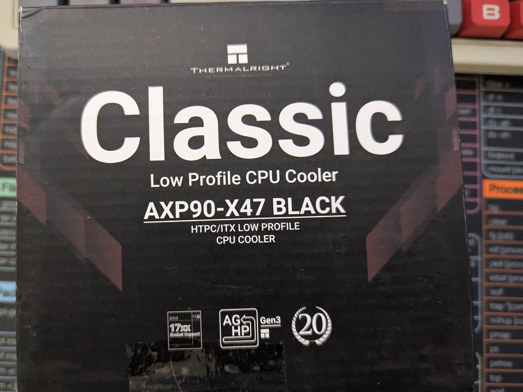 AMD Ryzen 5 5500 + Low Profile Thermalright CPU Cooler