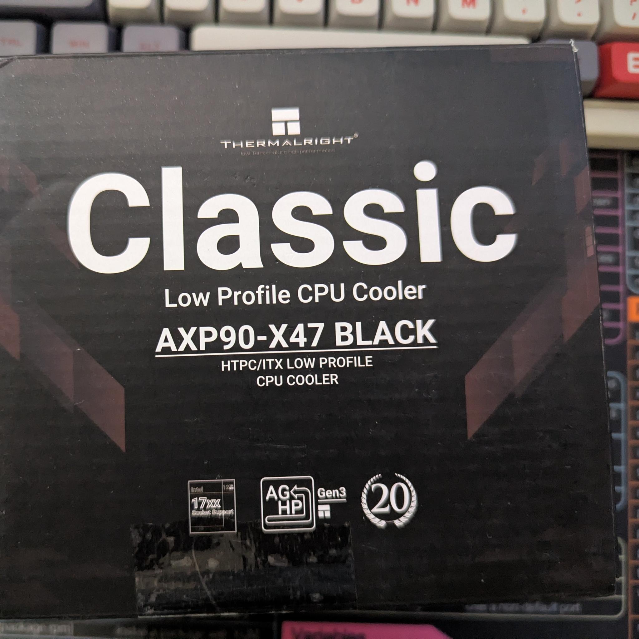 AMD Ryzen 5 5500 + Low Profile Thermalright CPU Cooler